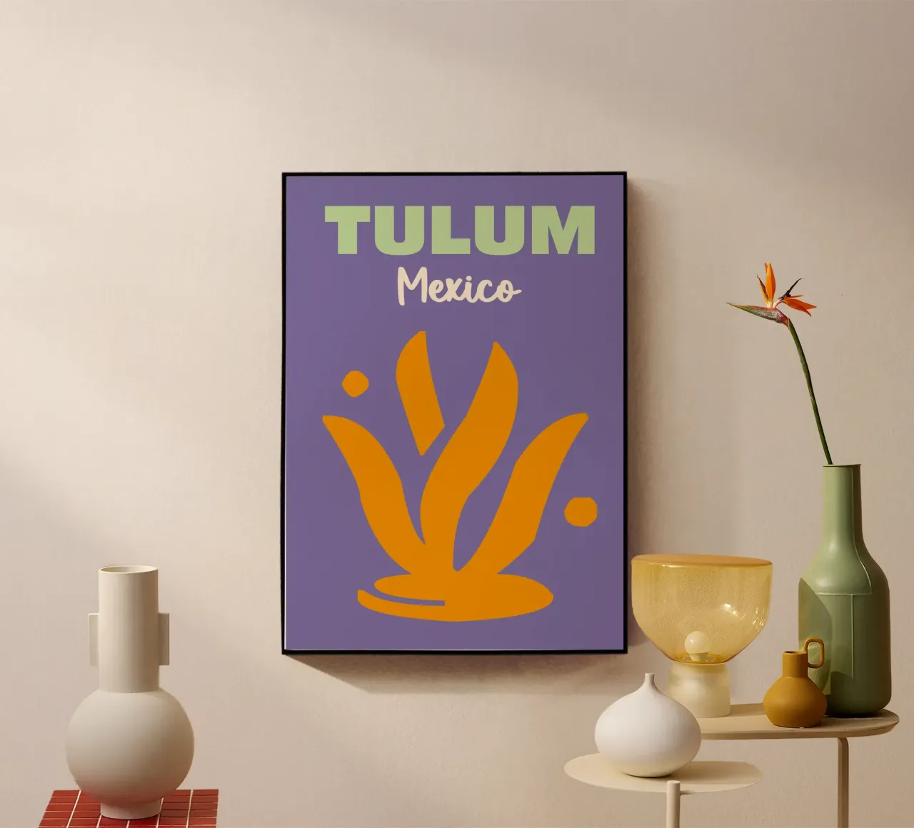 Tulum, Messico plexiglass da Art Fart