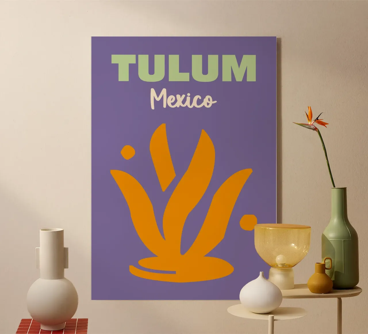 Tulum, Messico plexiglass da Art Fart