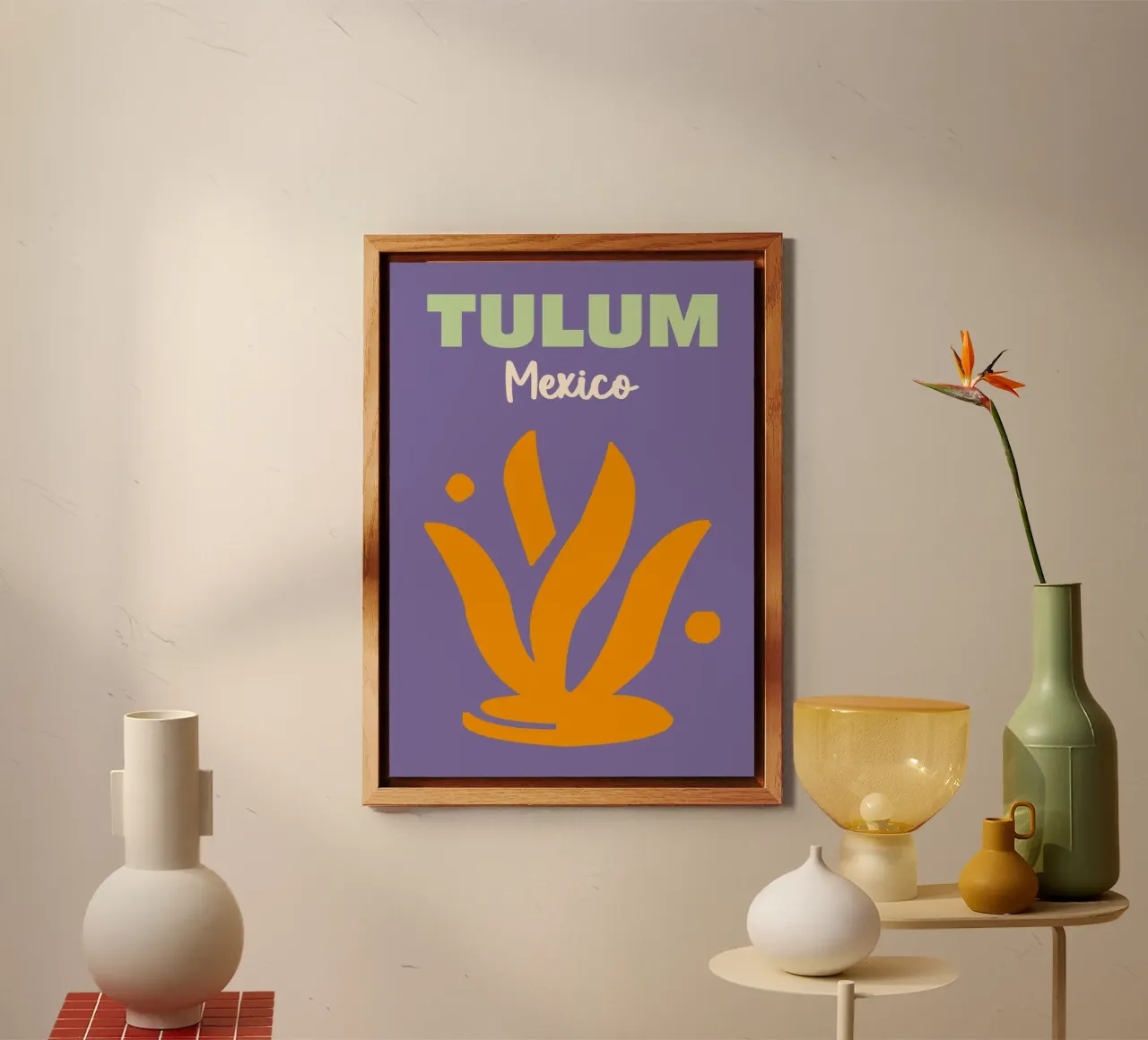 Tulum, Messico pannello forex da Art Fart