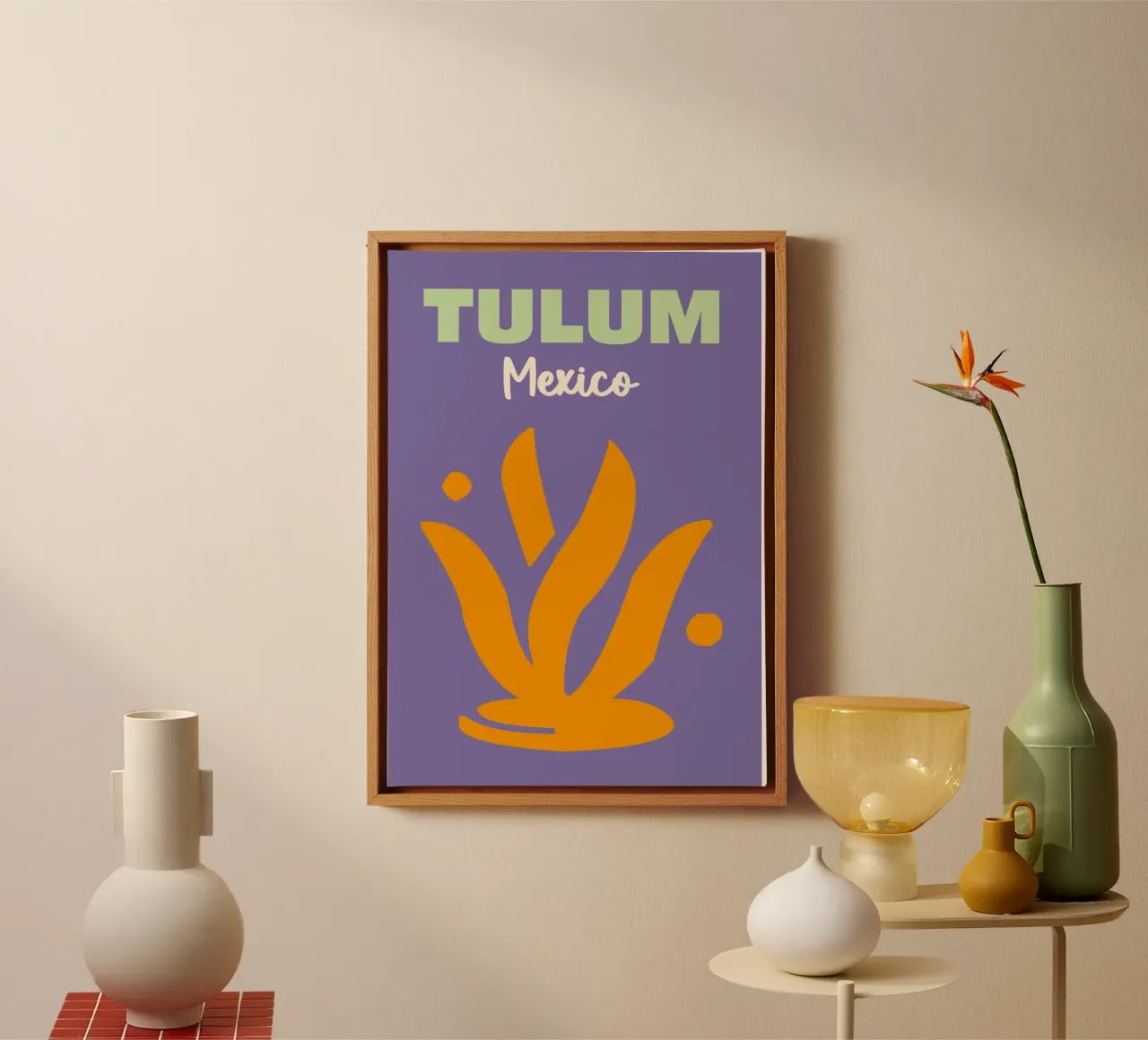 Tulum, Messico tela da Art Fart
