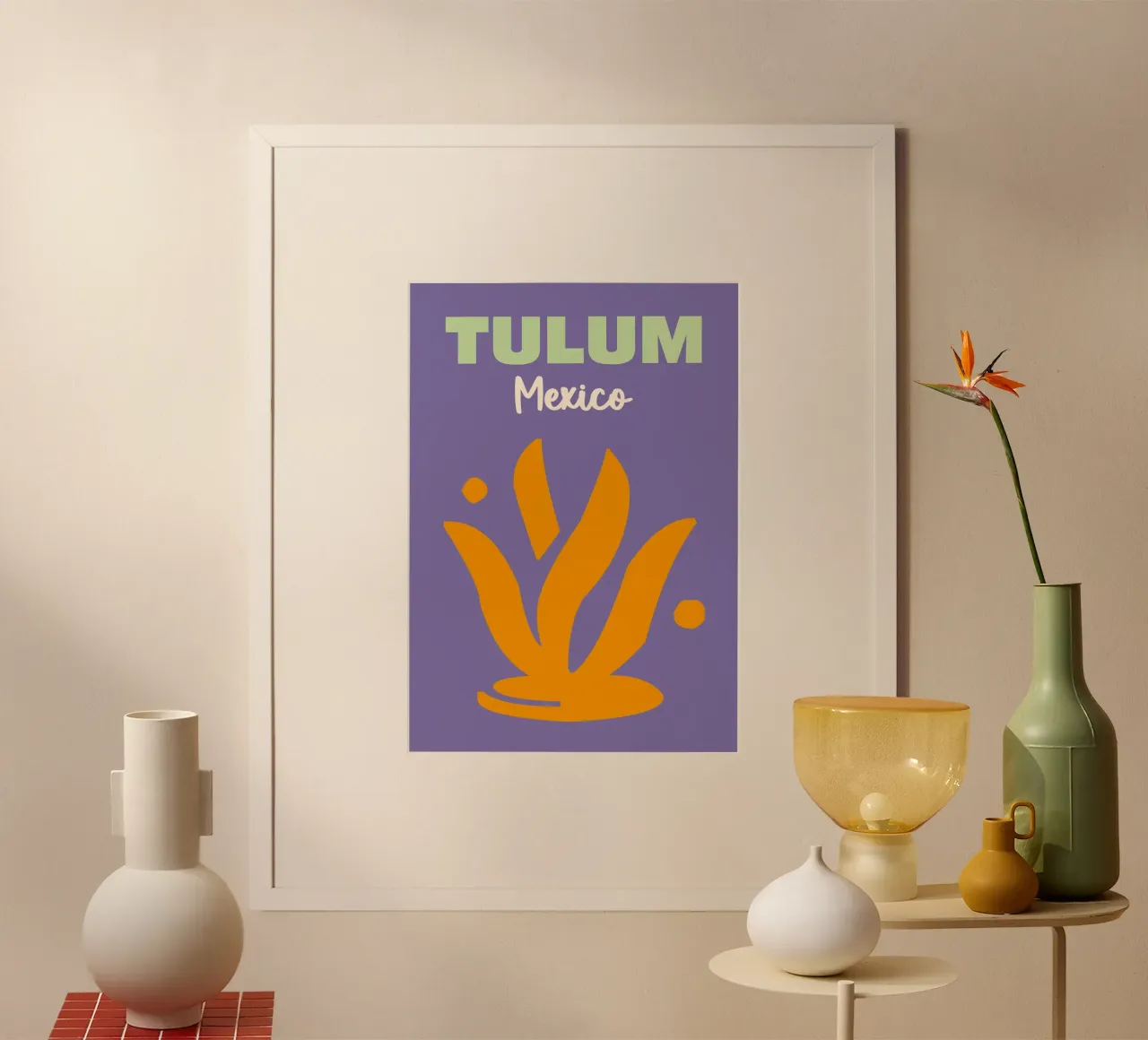 Tulum, Messico poster da Art Fart