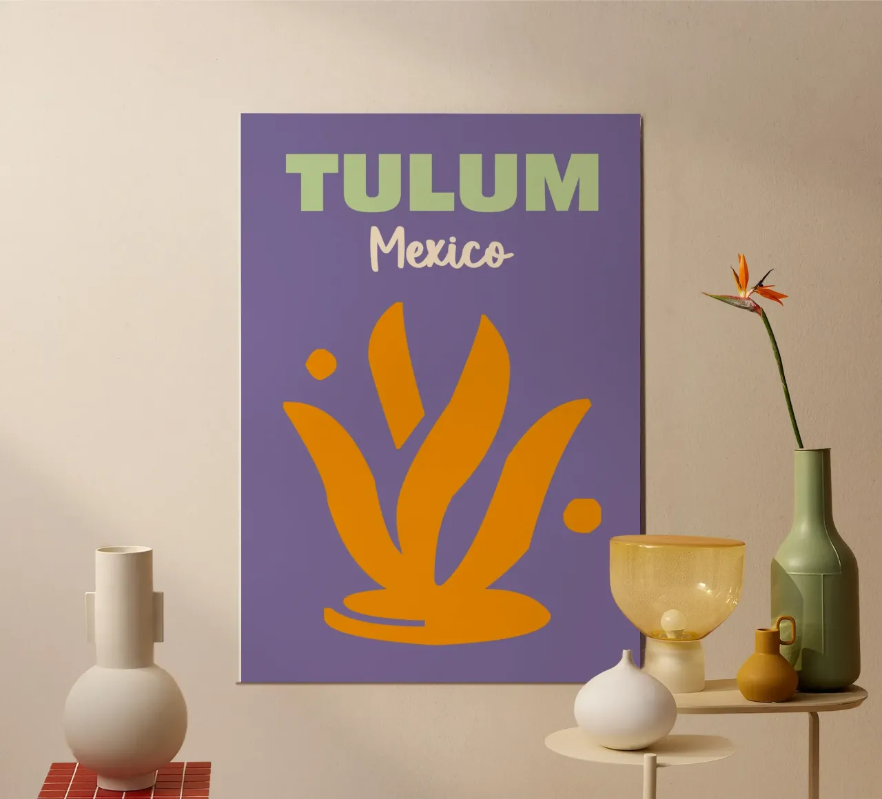 Tulum, Messico poster da Art Fart