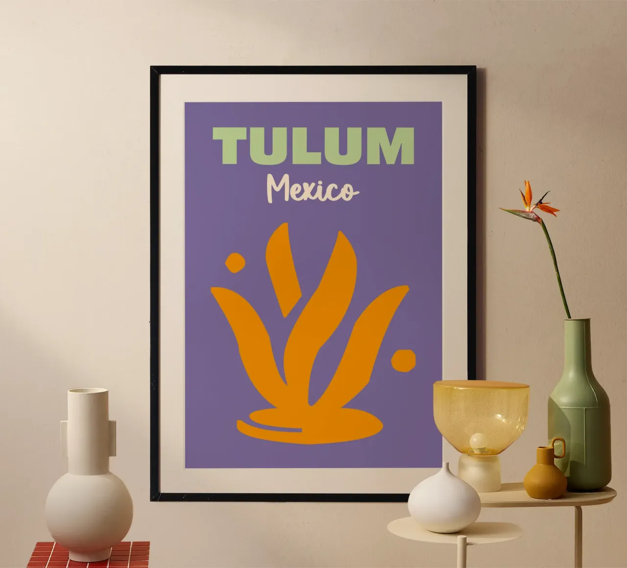 Tulum, Messico poster da Art Fart