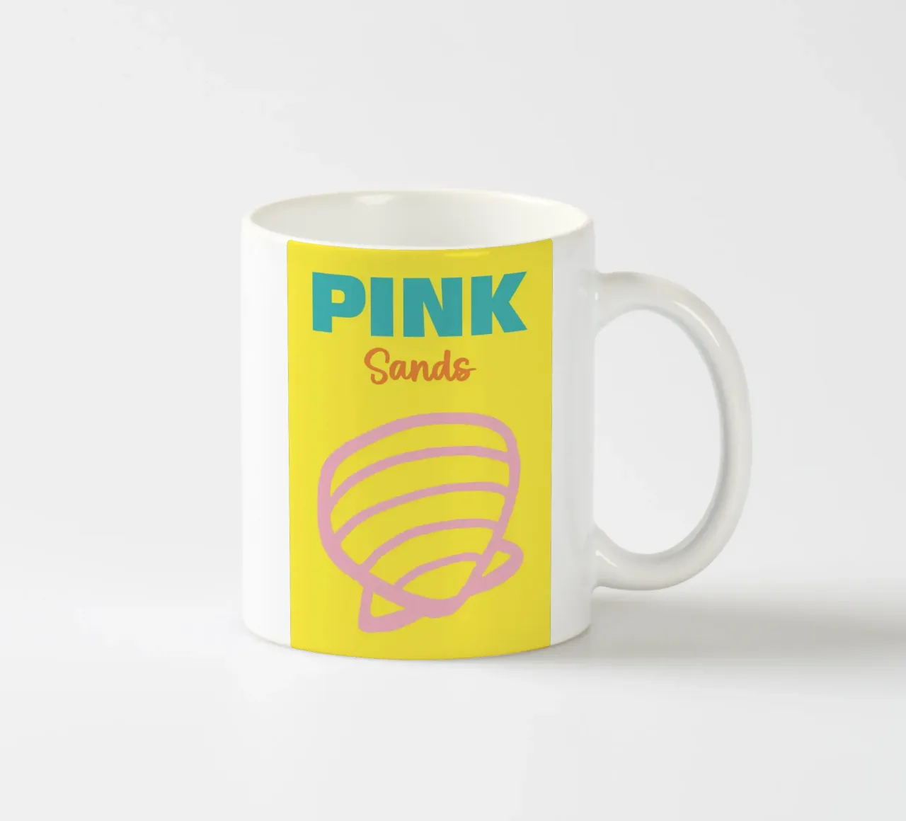 Pink Sands tazza in ceramica da Art Fart