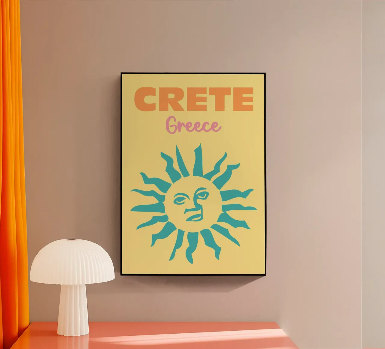 Creta, Grecia plexiglass da Art Fart