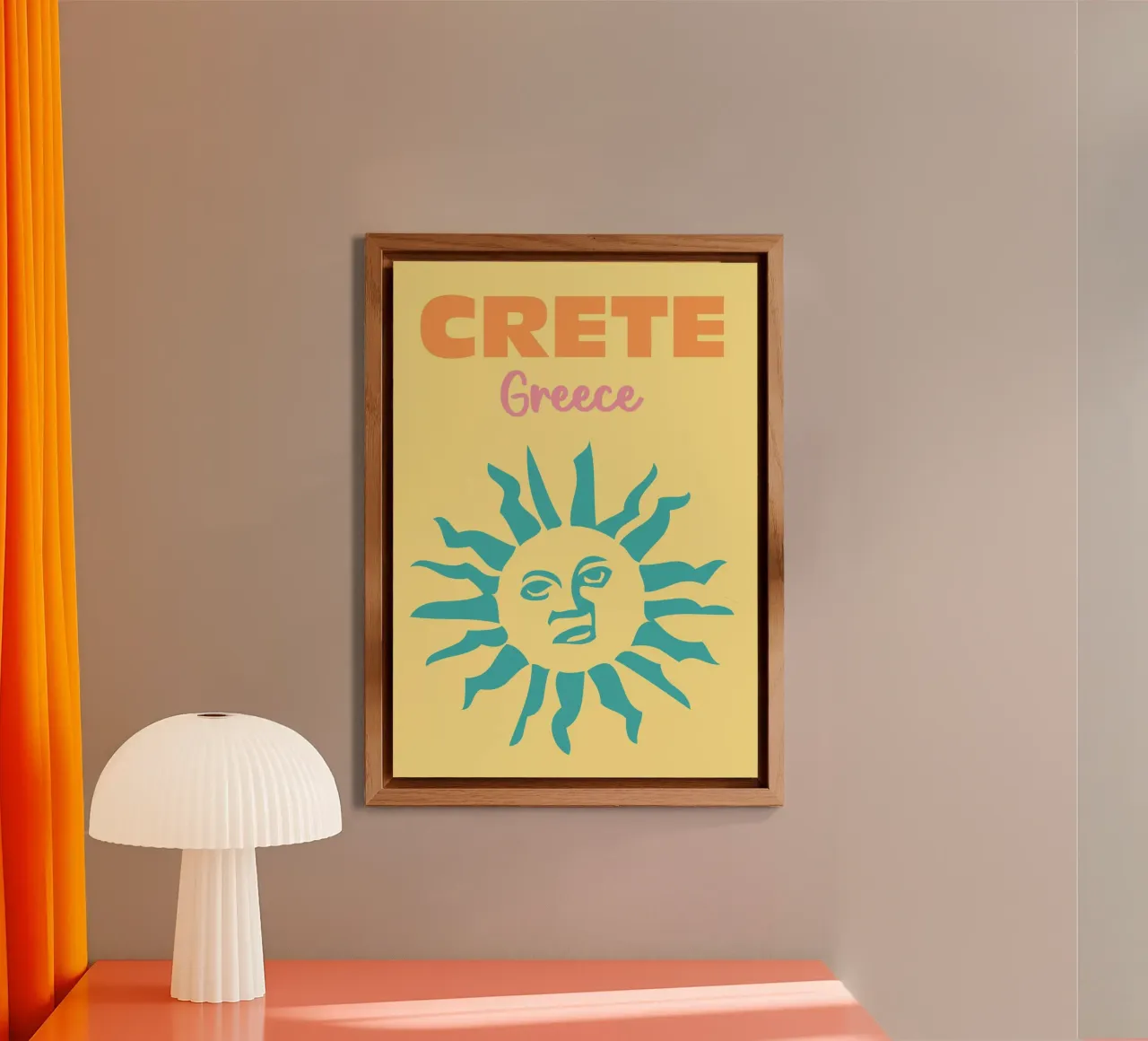 Creta, Grecia alluminio dibond da Art Fart