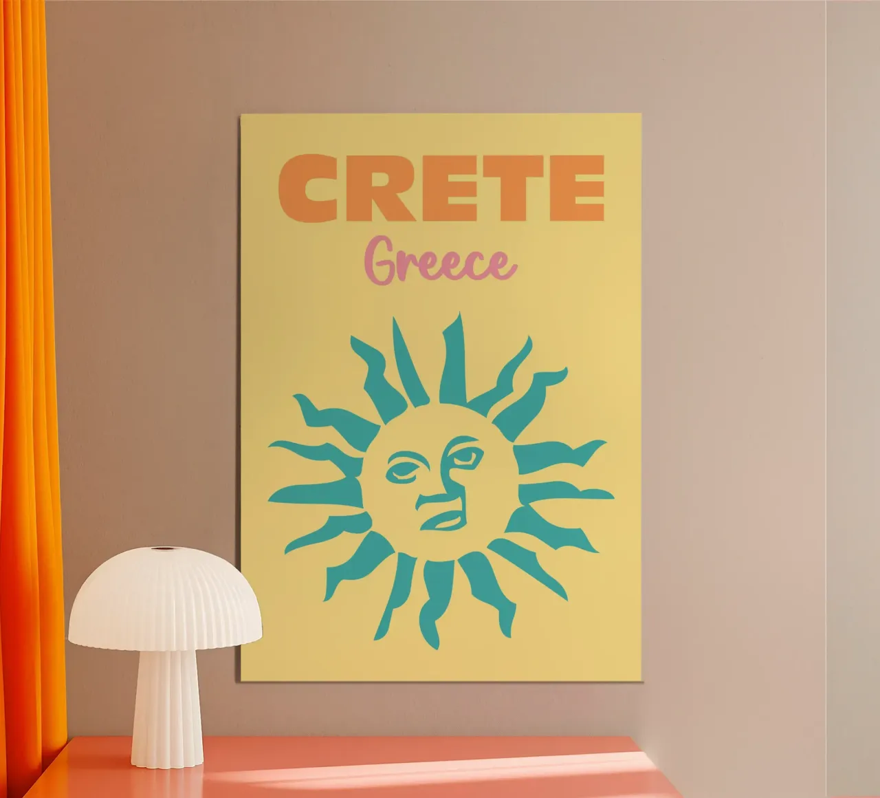 Creta, Grecia alluminio dibond da Art Fart