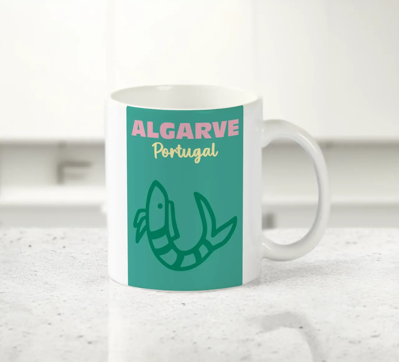Algarve, Portogallo tazza in ceramica da Art Fart