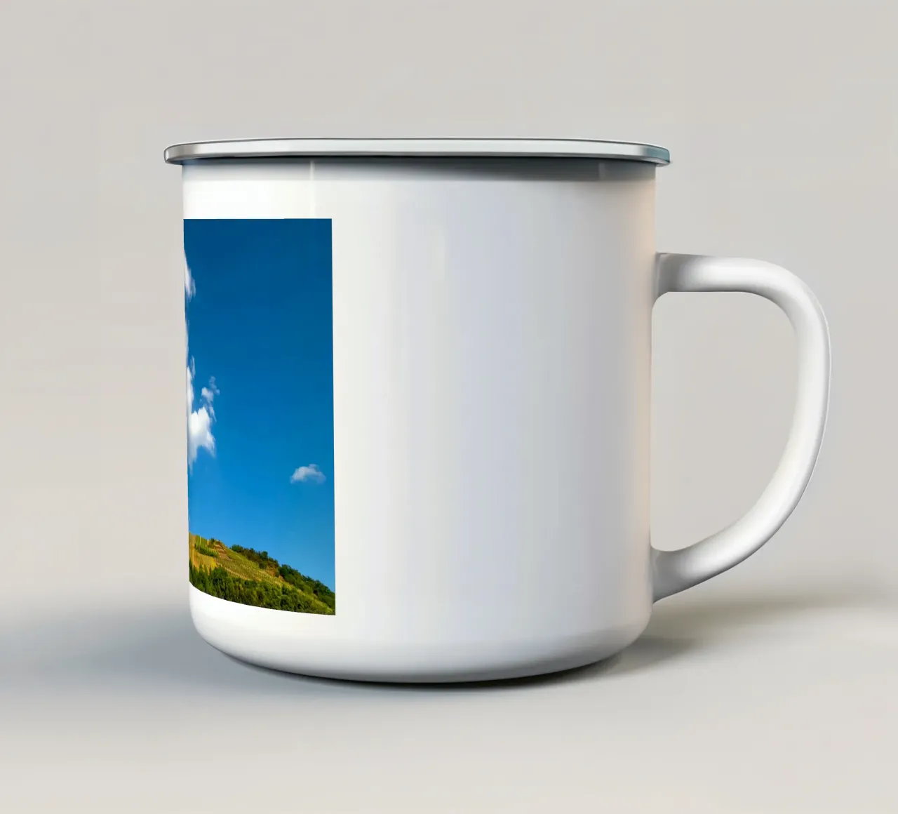 LA VALLE D'AHR 02 tazza in smalto da Tom Uhlenberg