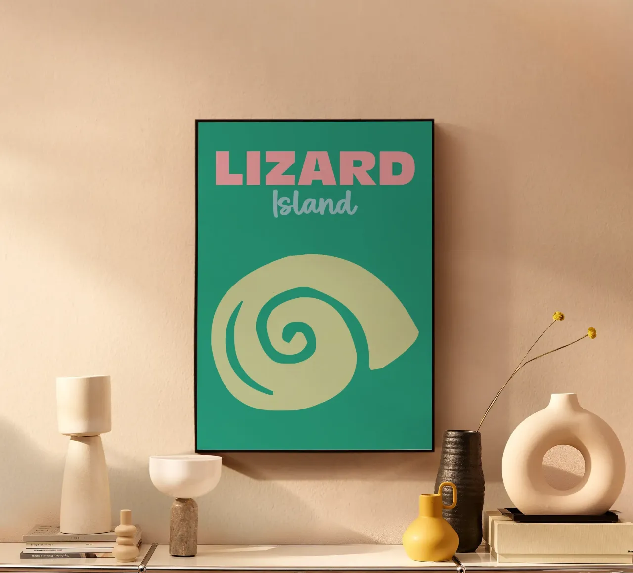 Lizard Island plexiglass da Art Fart