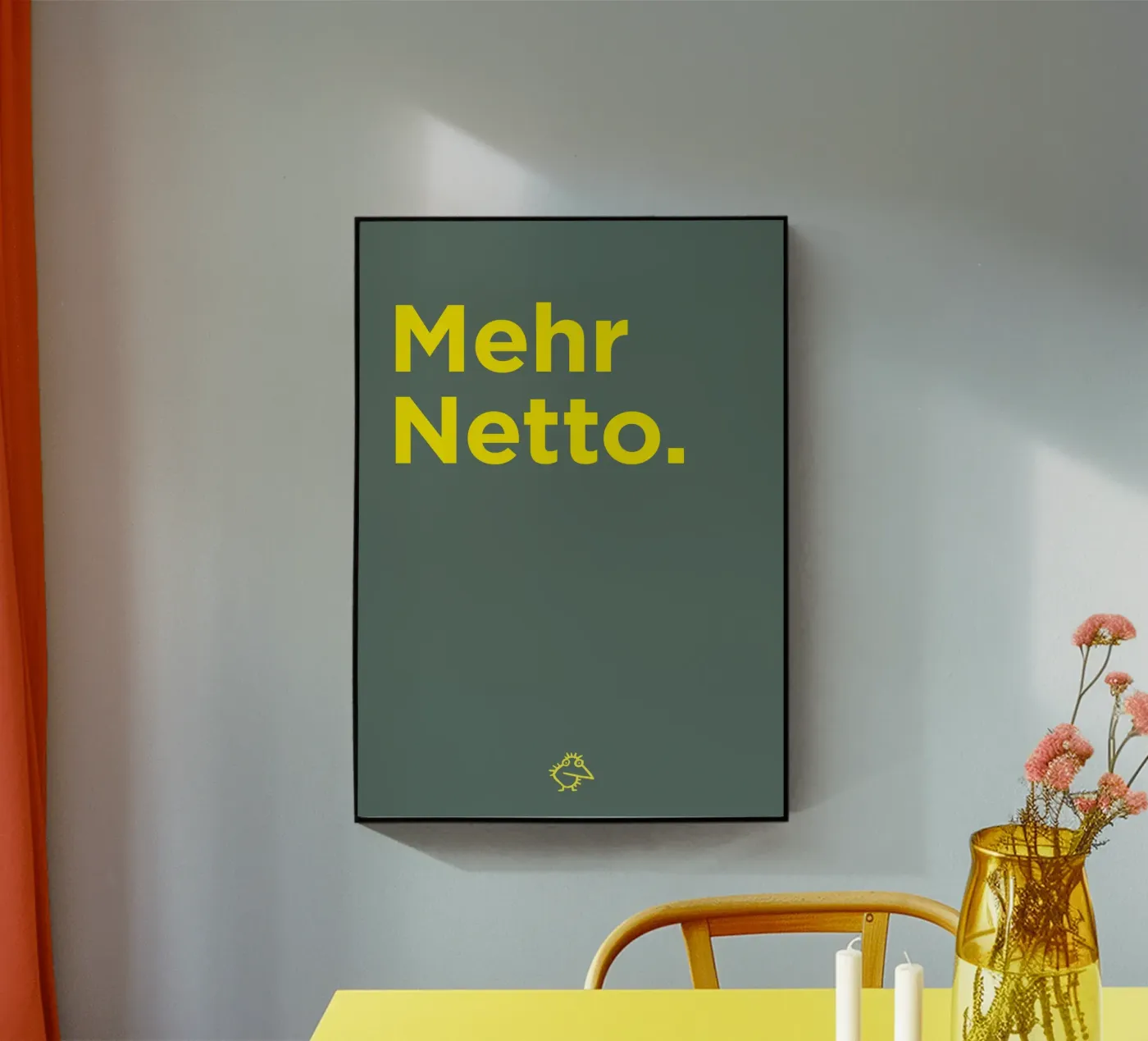 Mehr Netto. acryl van Art Fart