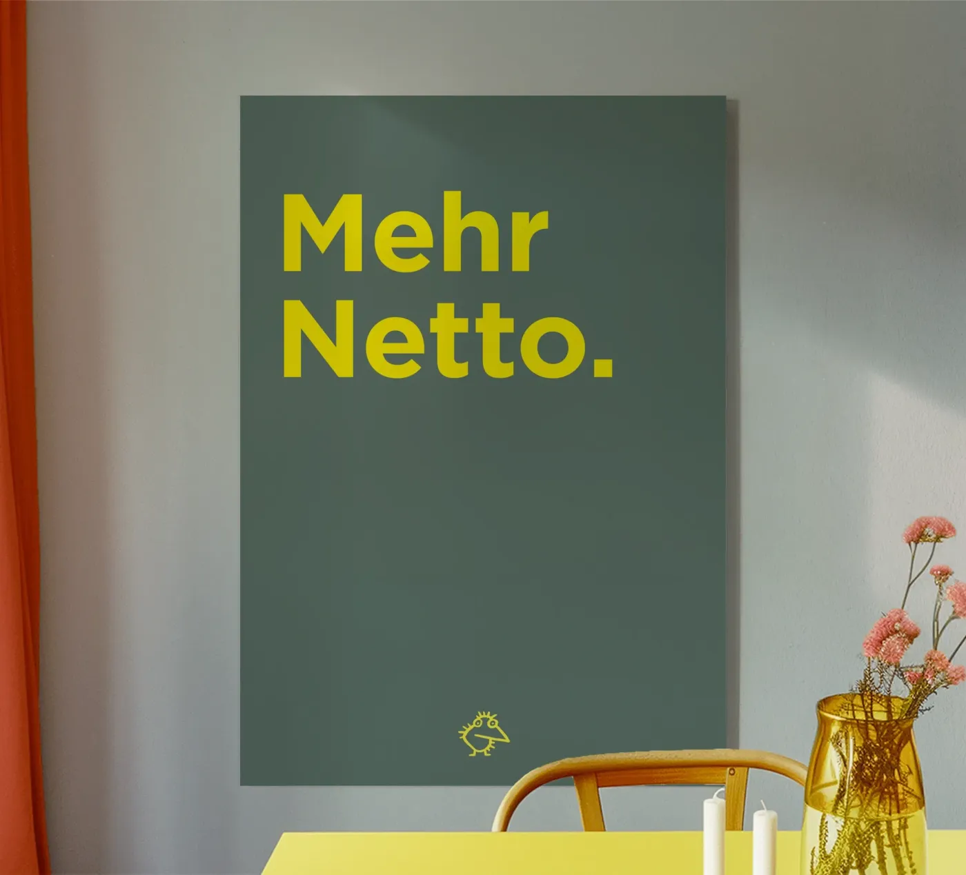 Mehr Netto. acryl van Art Fart