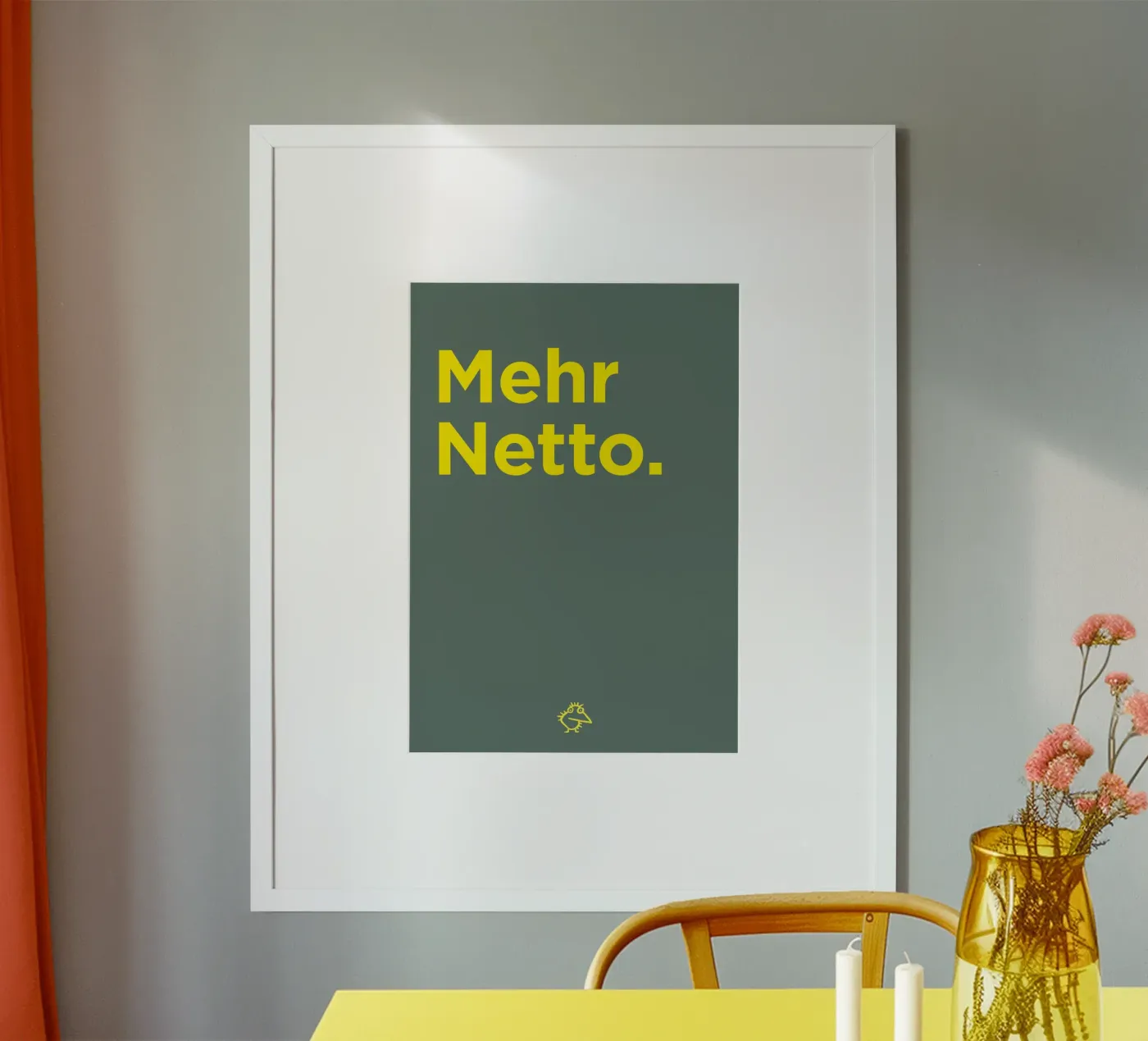 Mehr Netto. poster by Art Fart