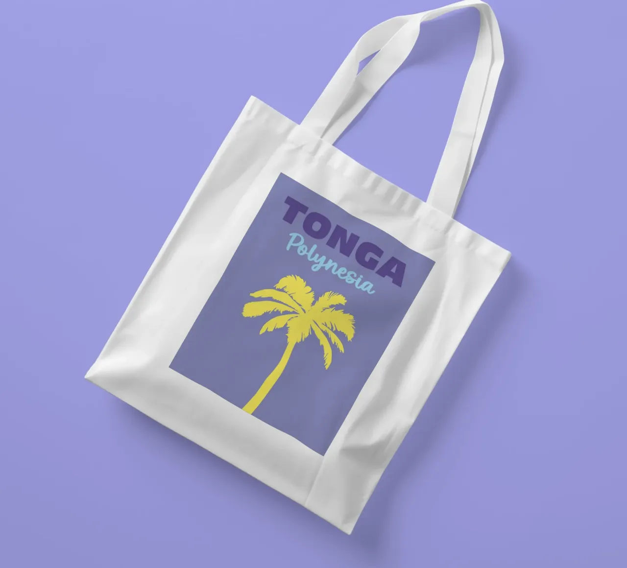 Tonga, Polinesia borsa in juta da Art Fart