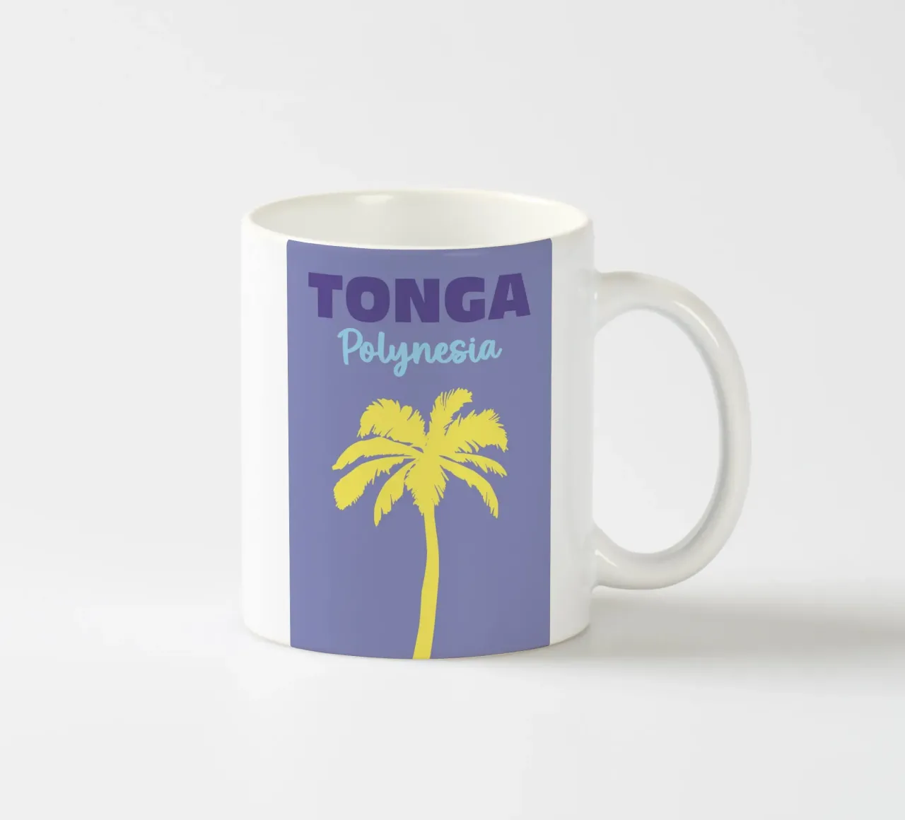 Tonga, Polinesia tazza in ceramica da Art Fart
