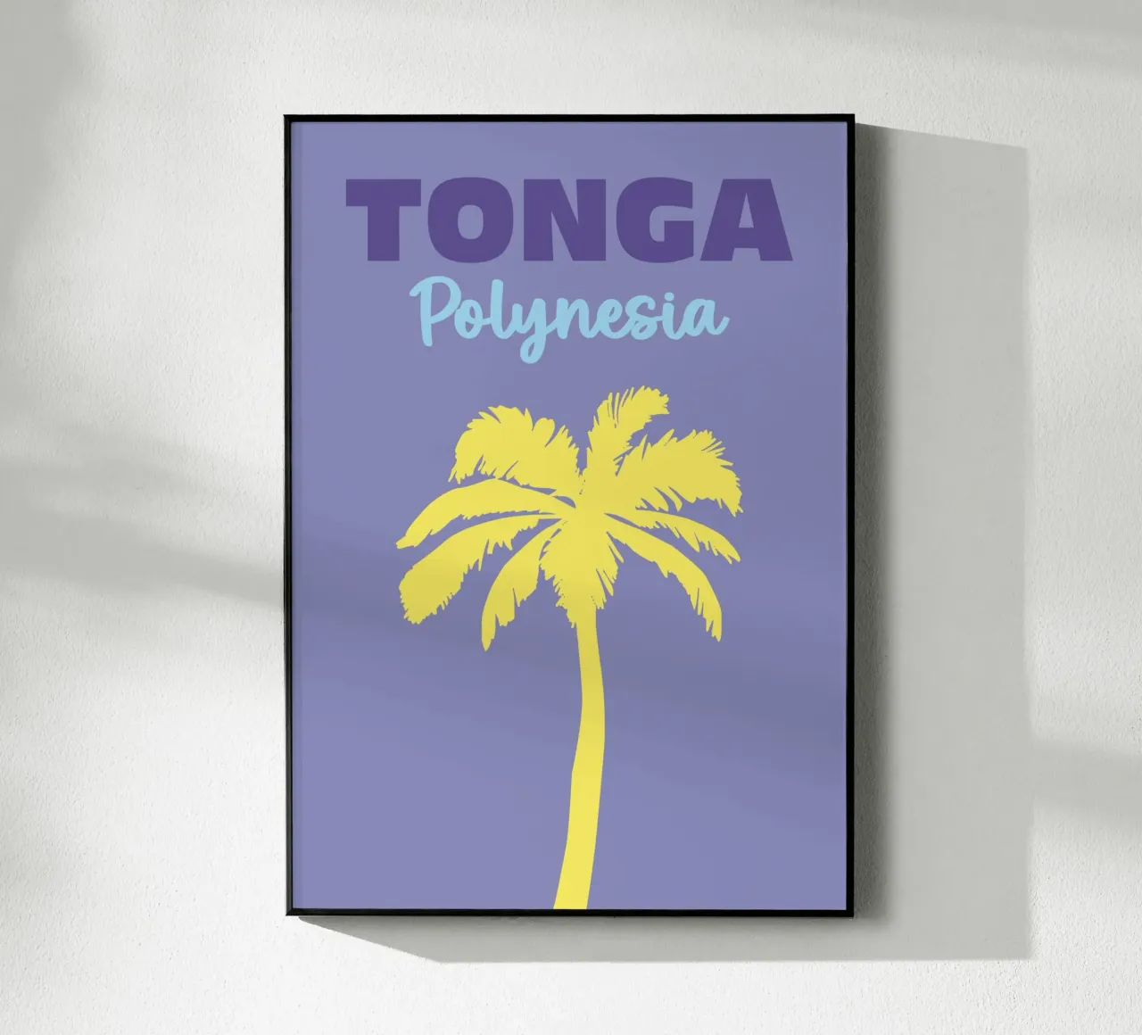 Tonga, Polinesia plexiglass da Art Fart