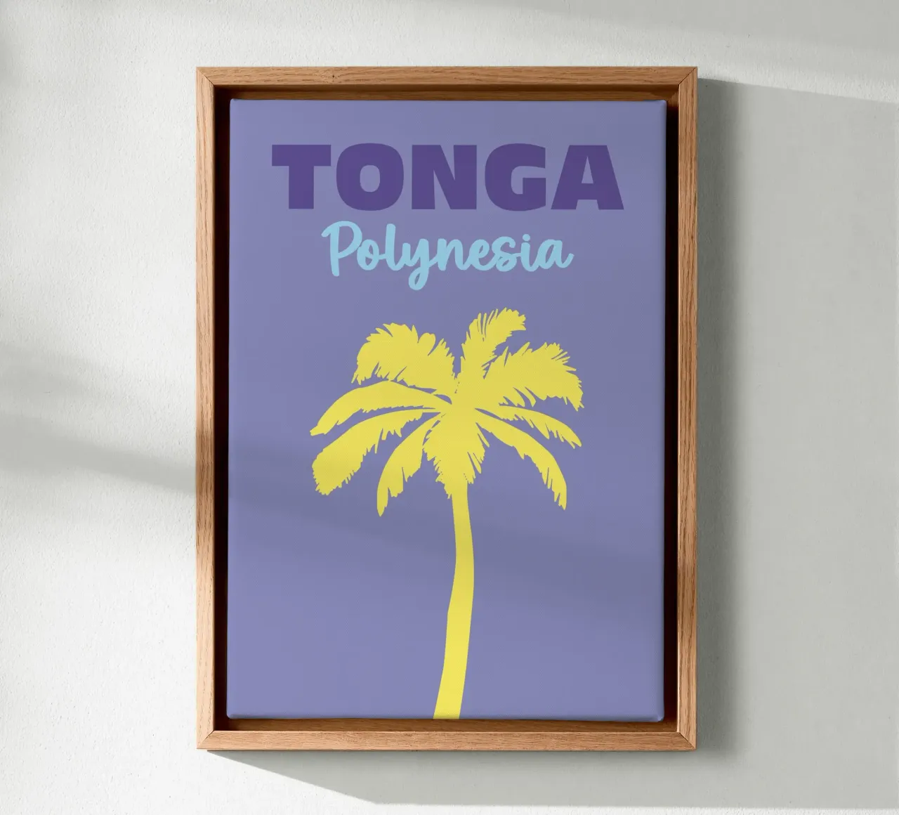 Tonga, Polynesia canvas by Art Fart