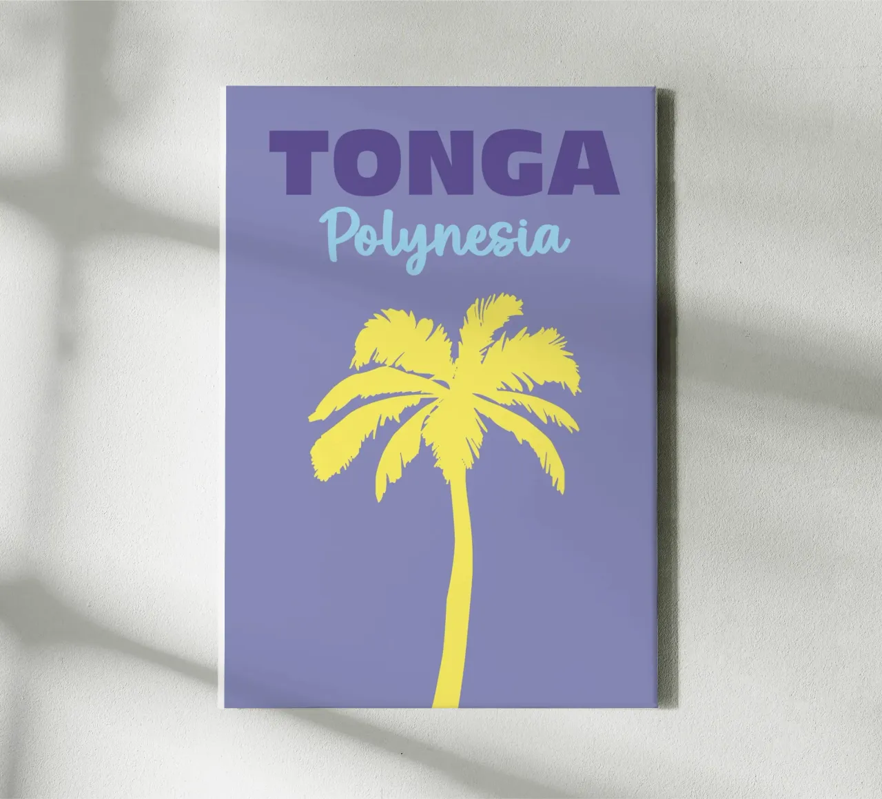 Tonga, Polynesia canvas by Art Fart