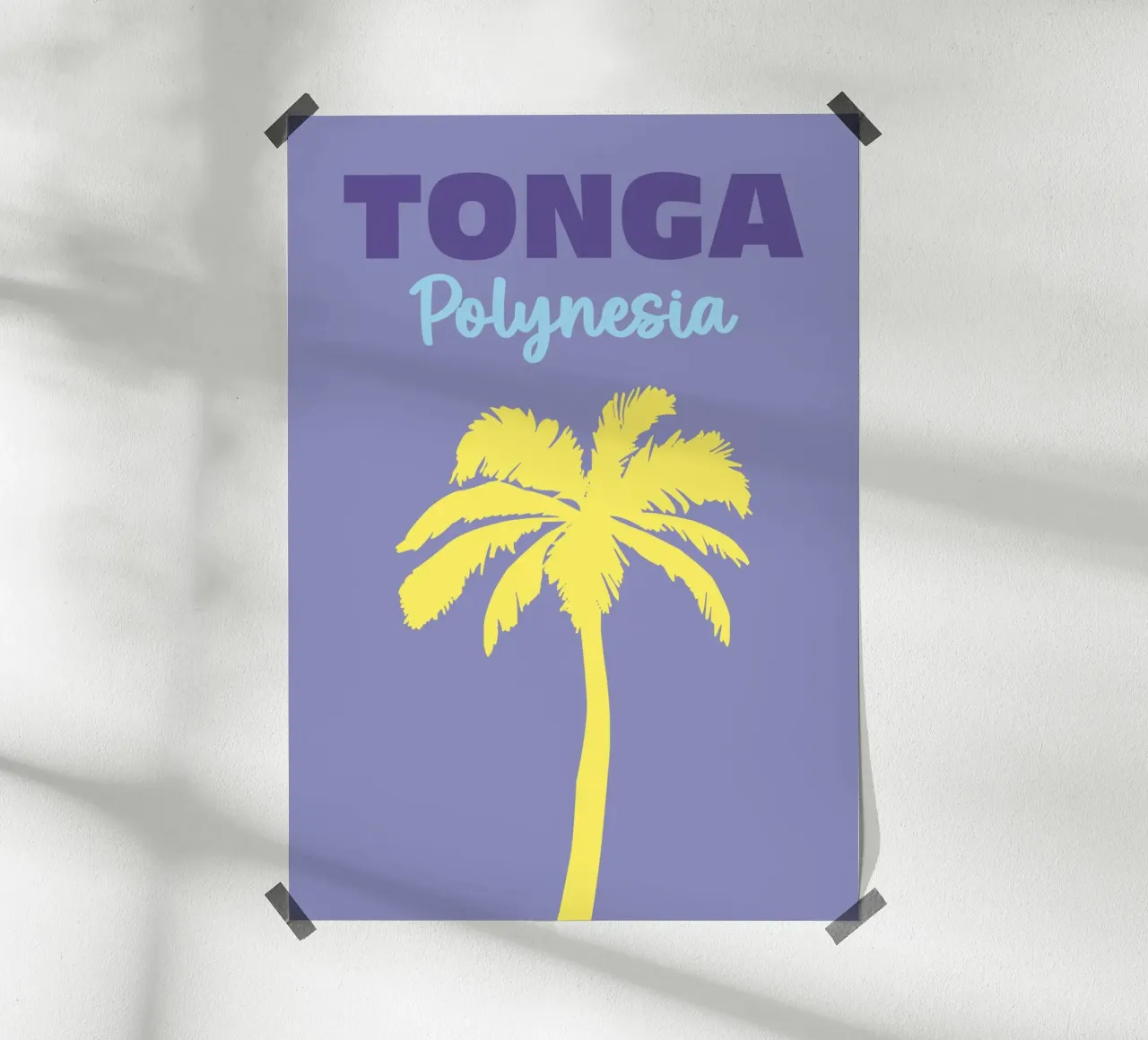 Tonga, Polinesia carta hahnemühle da Art Fart