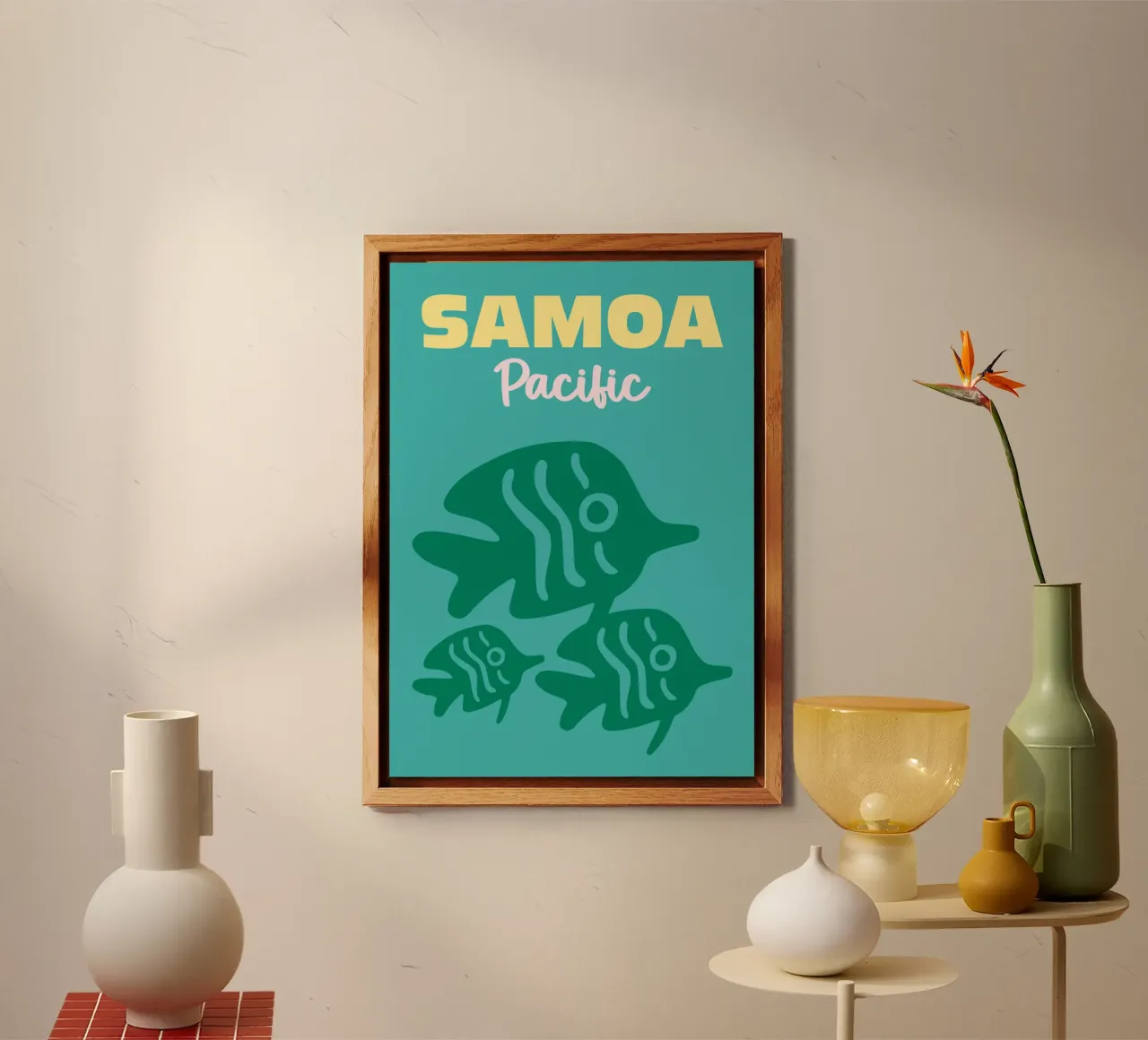 Samoa, Pacific alluminio dibond da Art Fart