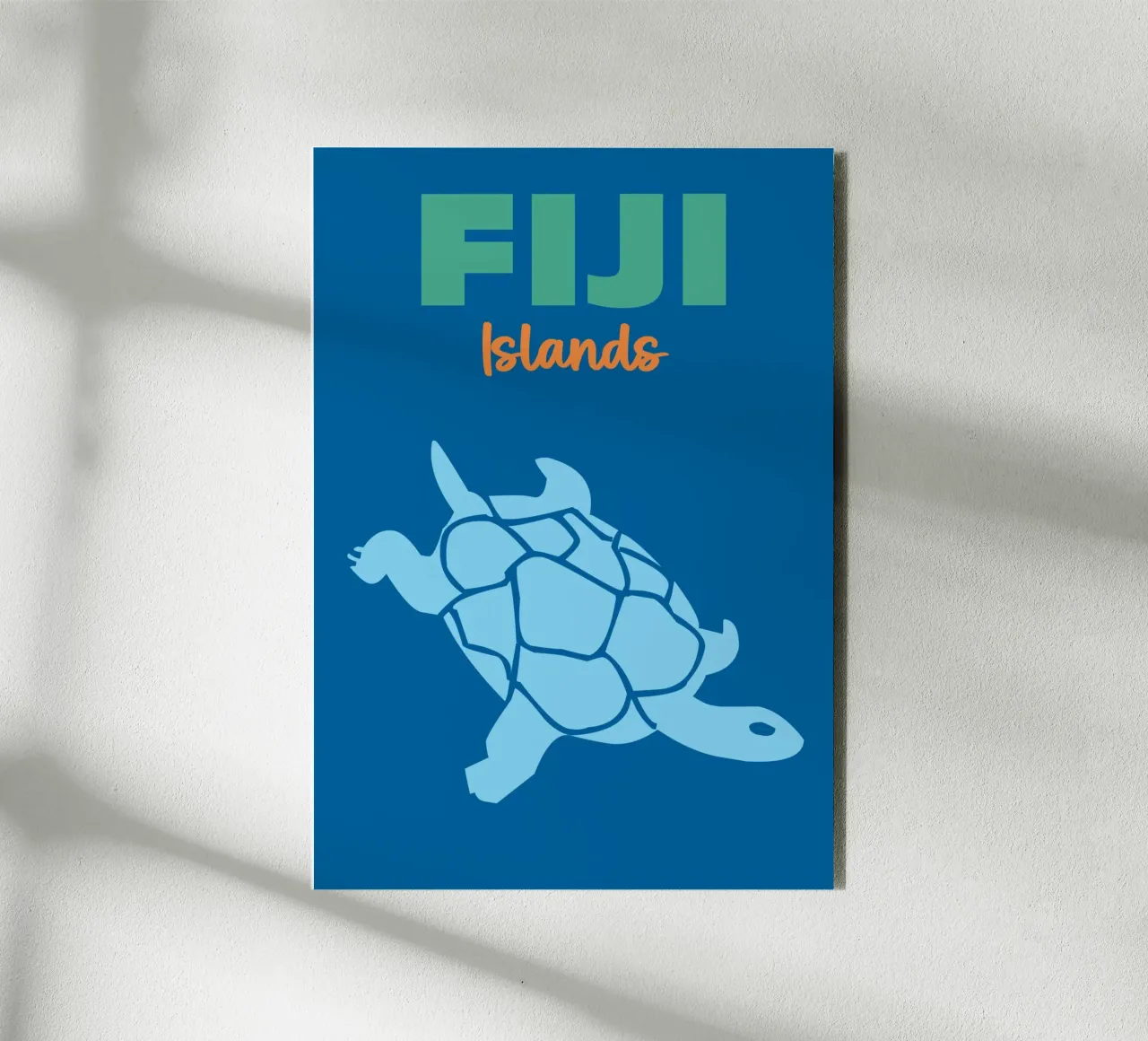 Isola di Fiji alluminio dibond da Art Fart