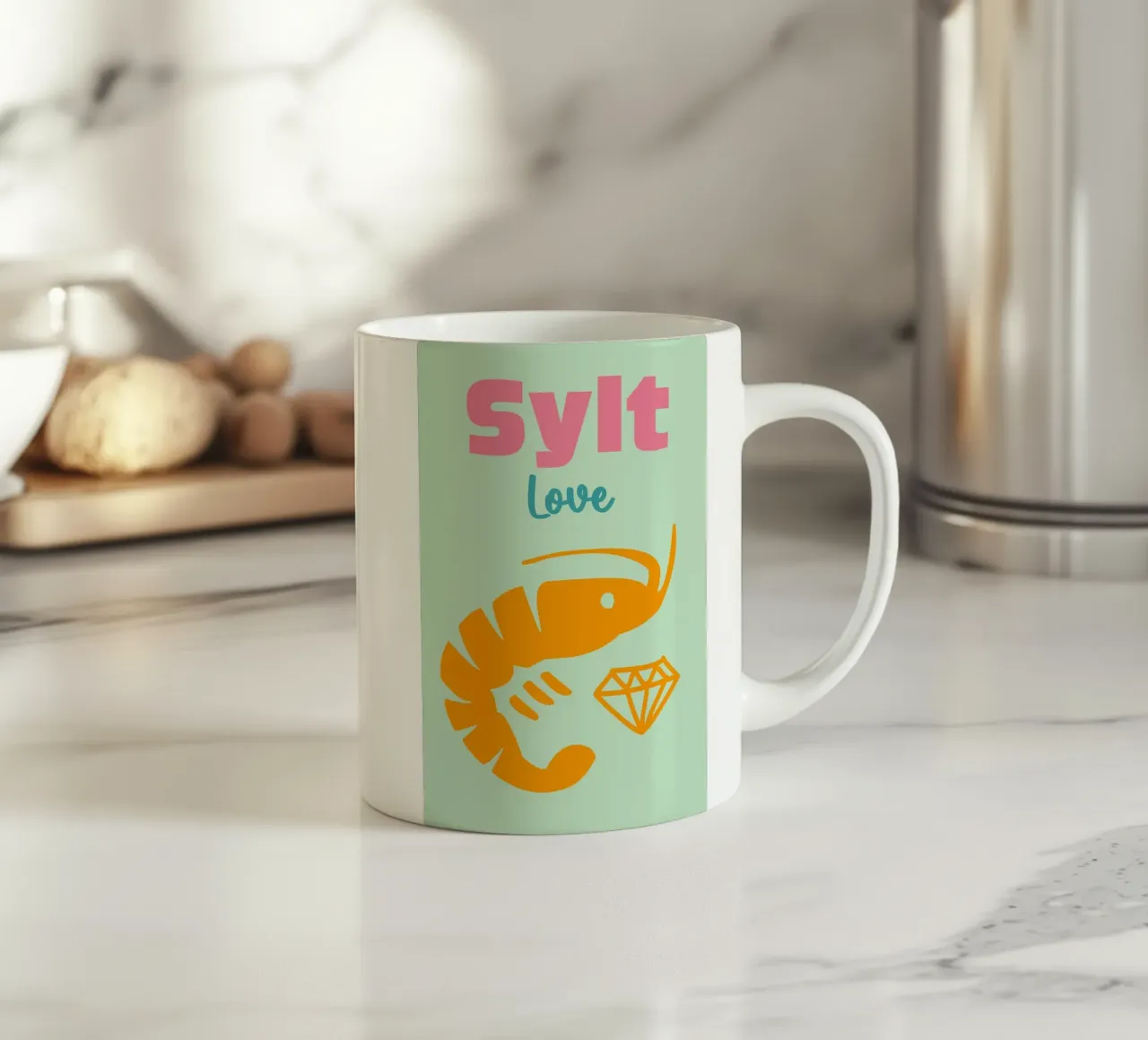 Amore a Sylt tazza in ceramica da Art Fart