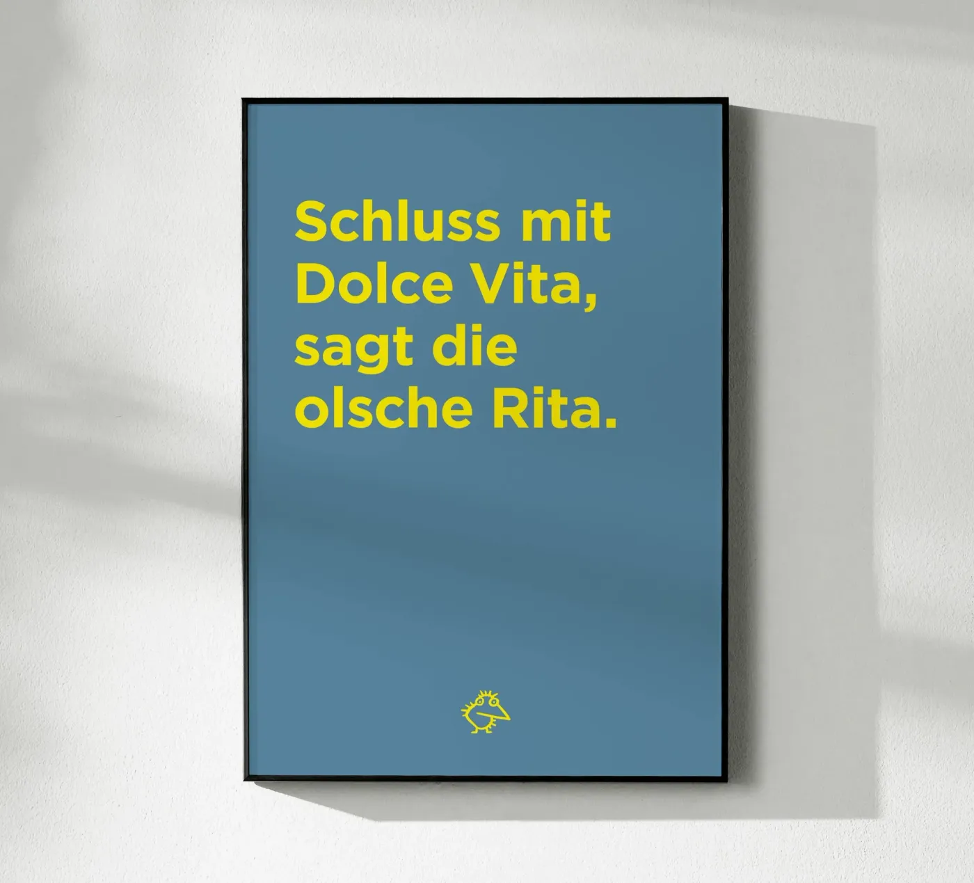 Olsche Rita Acryl-Glas von Art Fart