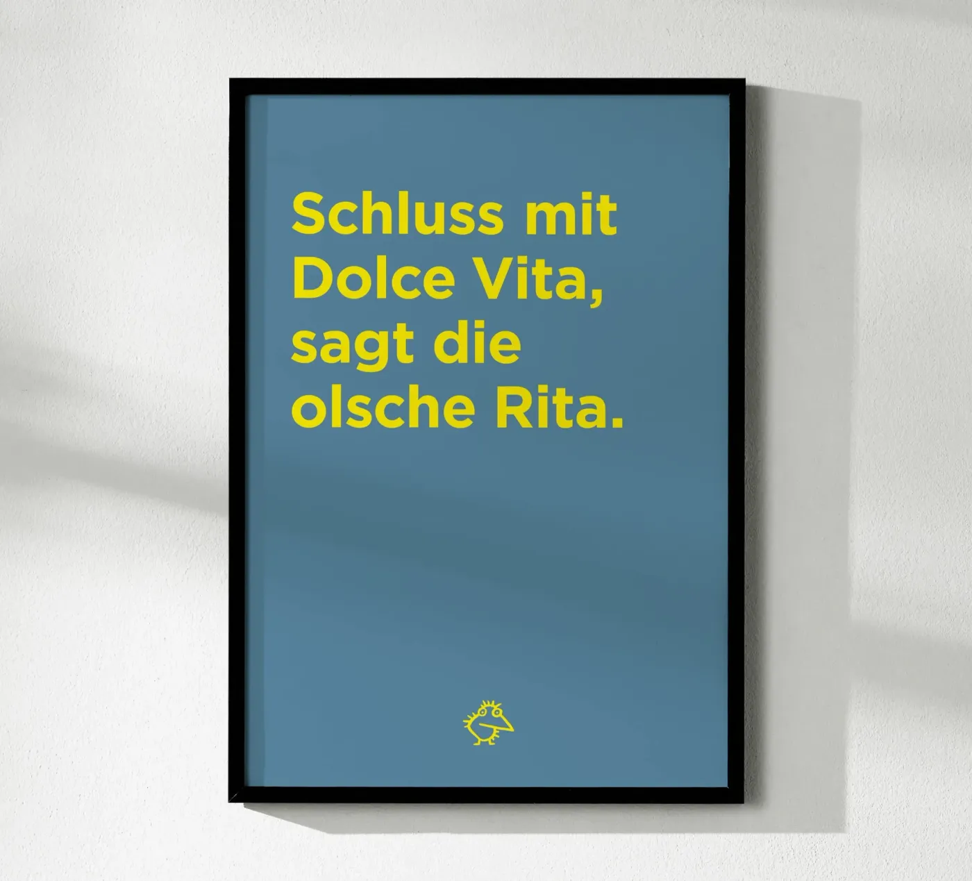 Olsche Rita poster van Art Fart
