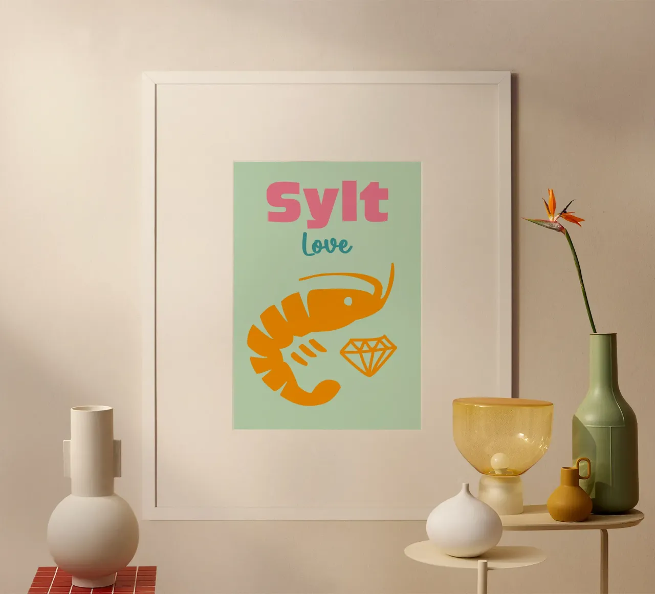 Amore a Sylt poster da Art Fart