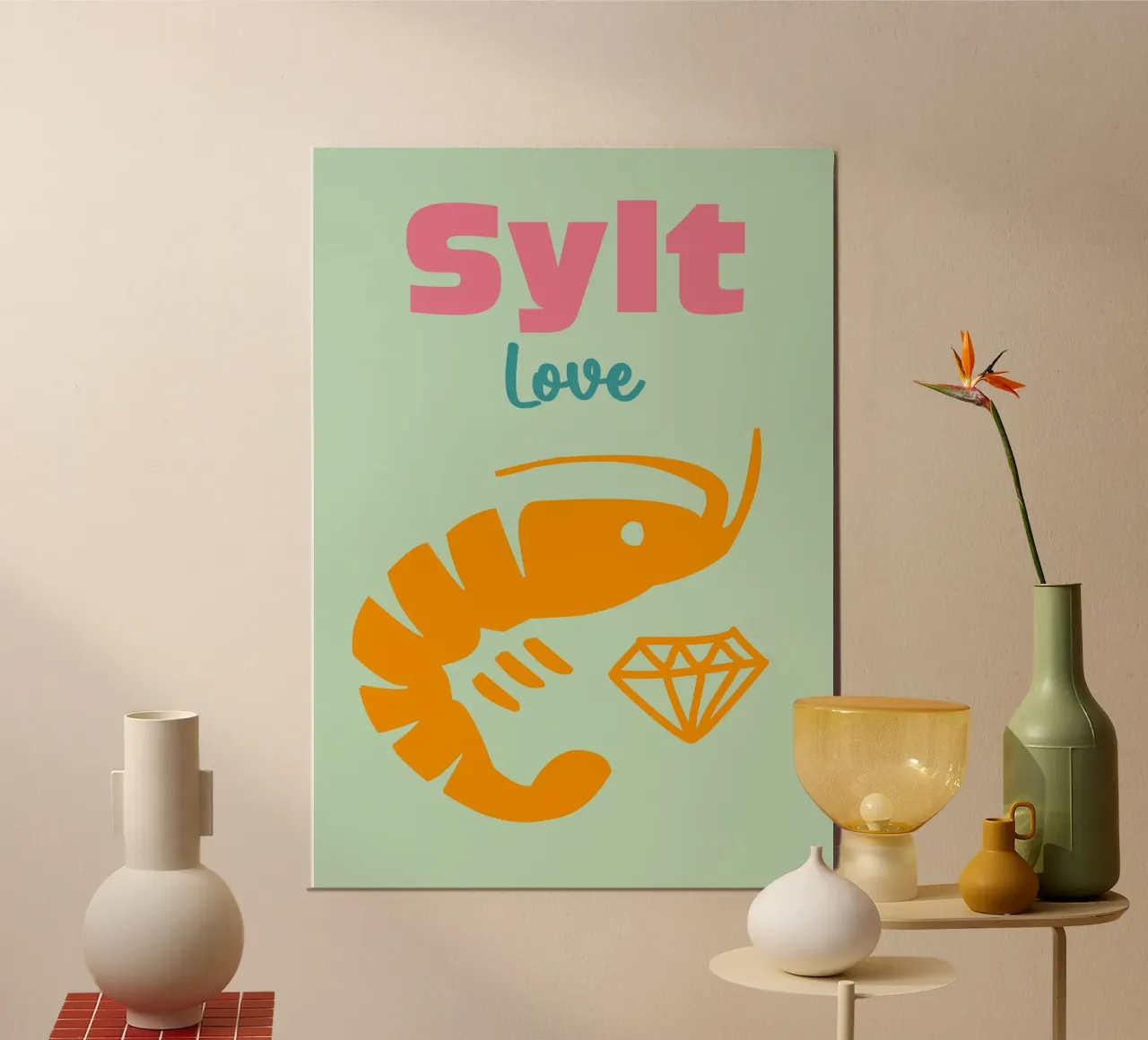 Amore a Sylt poster da Art Fart