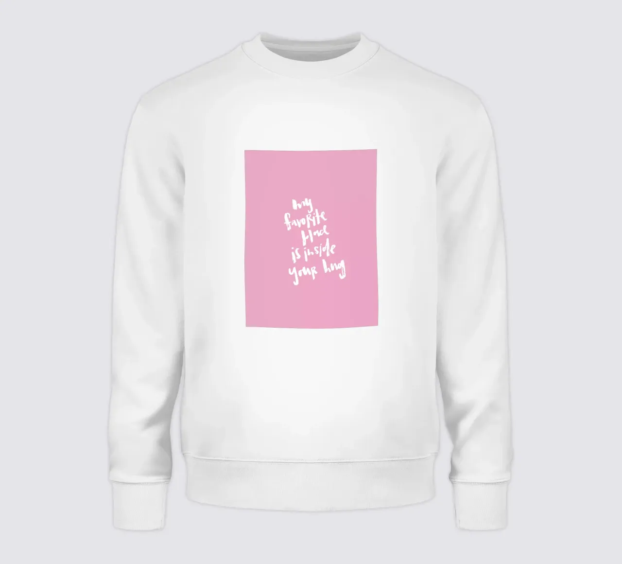 Inside your hug felpa da Brushmeetspaper