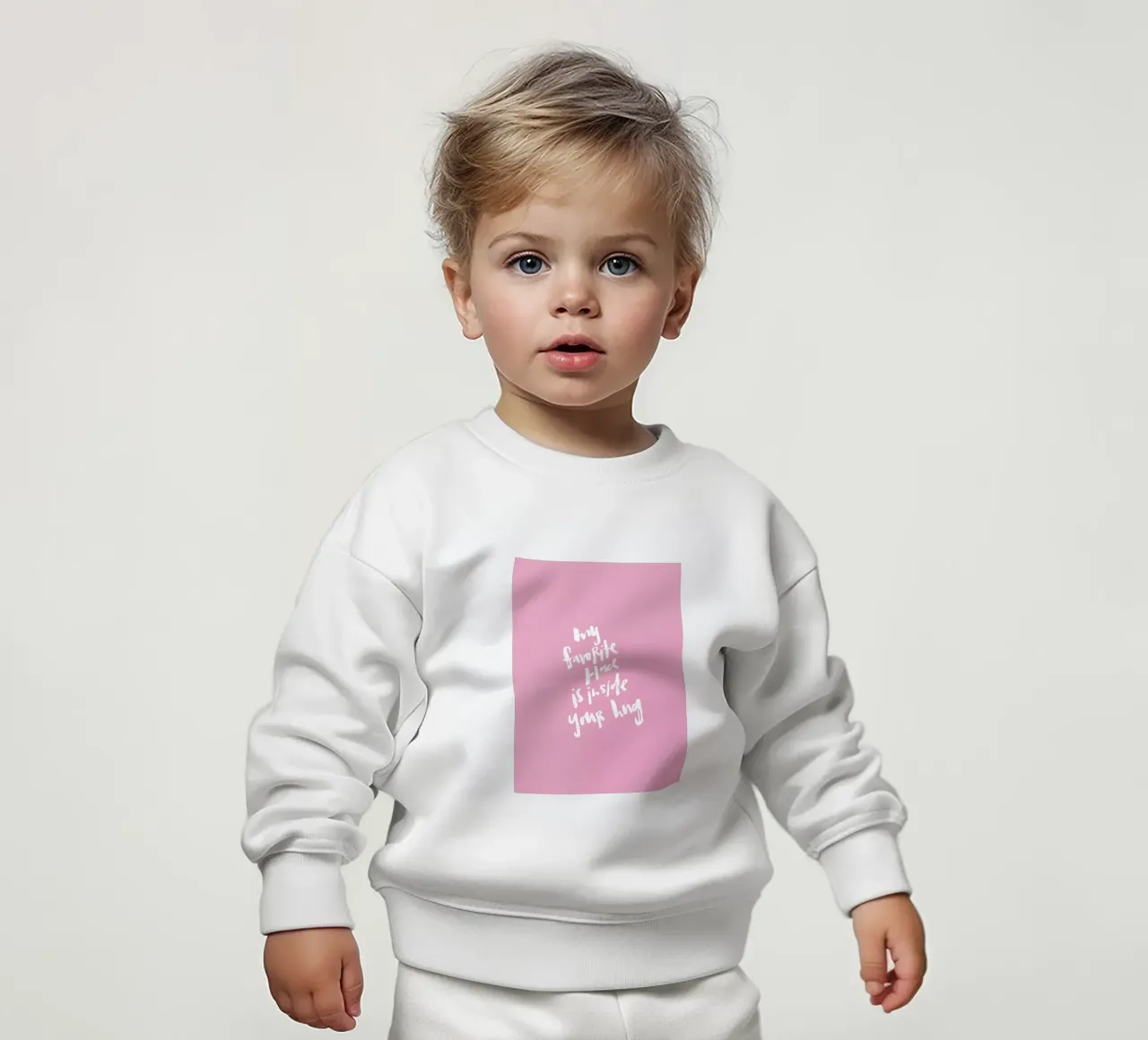 Inside your hug felpa neonato da Brushmeetspaper