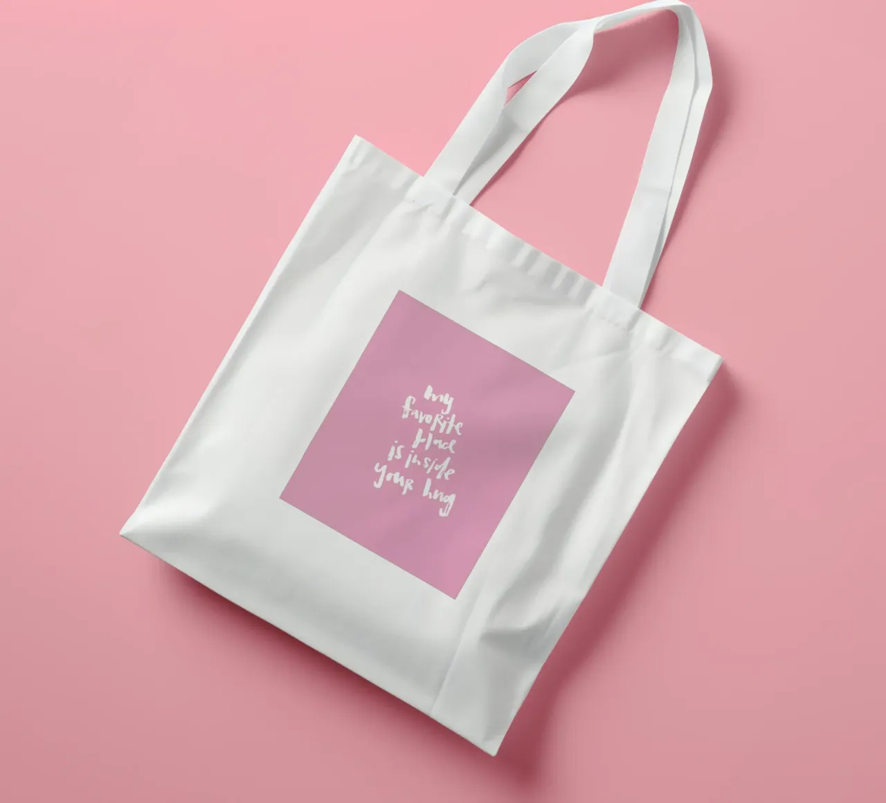 Inside your hug borsa in juta da Brushmeetspaper