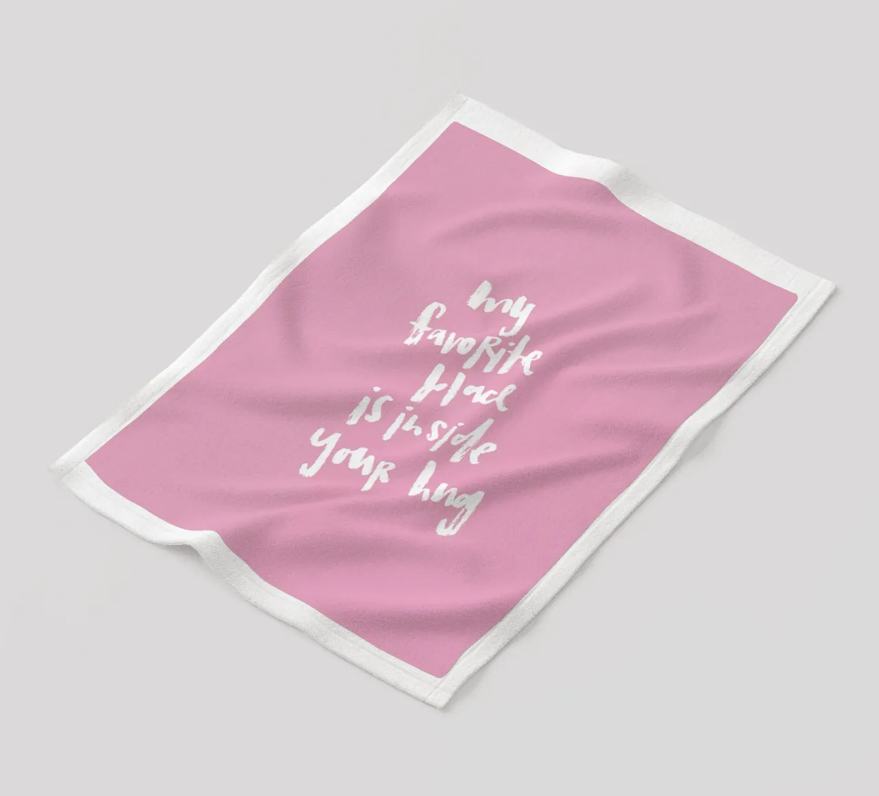 Inside your hug coperta in pile da Brushmeetspaper