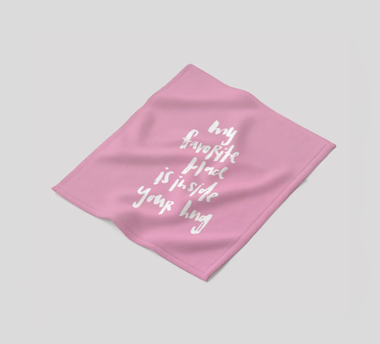 Inside your hug coperta in pile da Brushmeetspaper