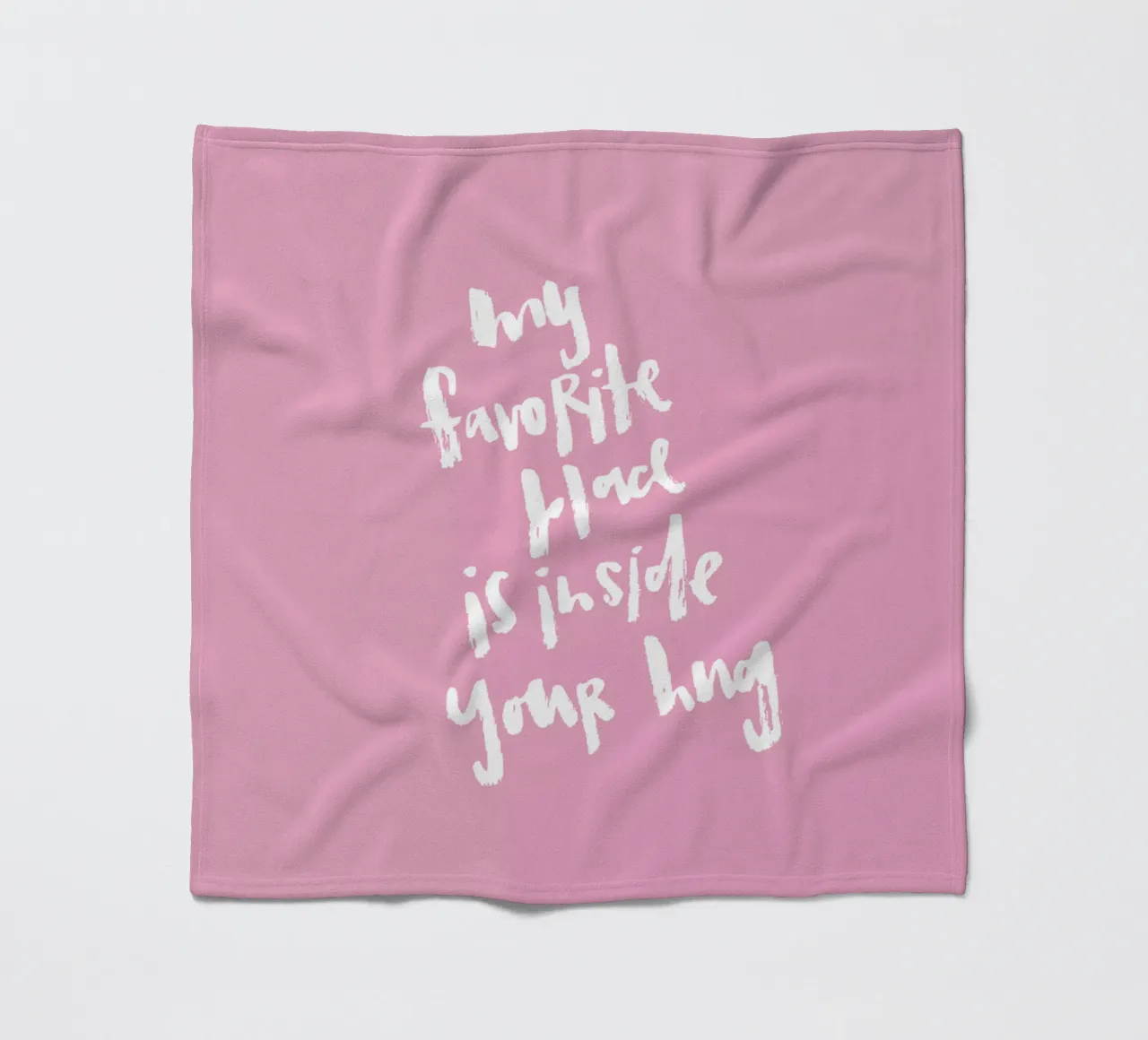 Inside your hug coperta in pile da Brushmeetspaper