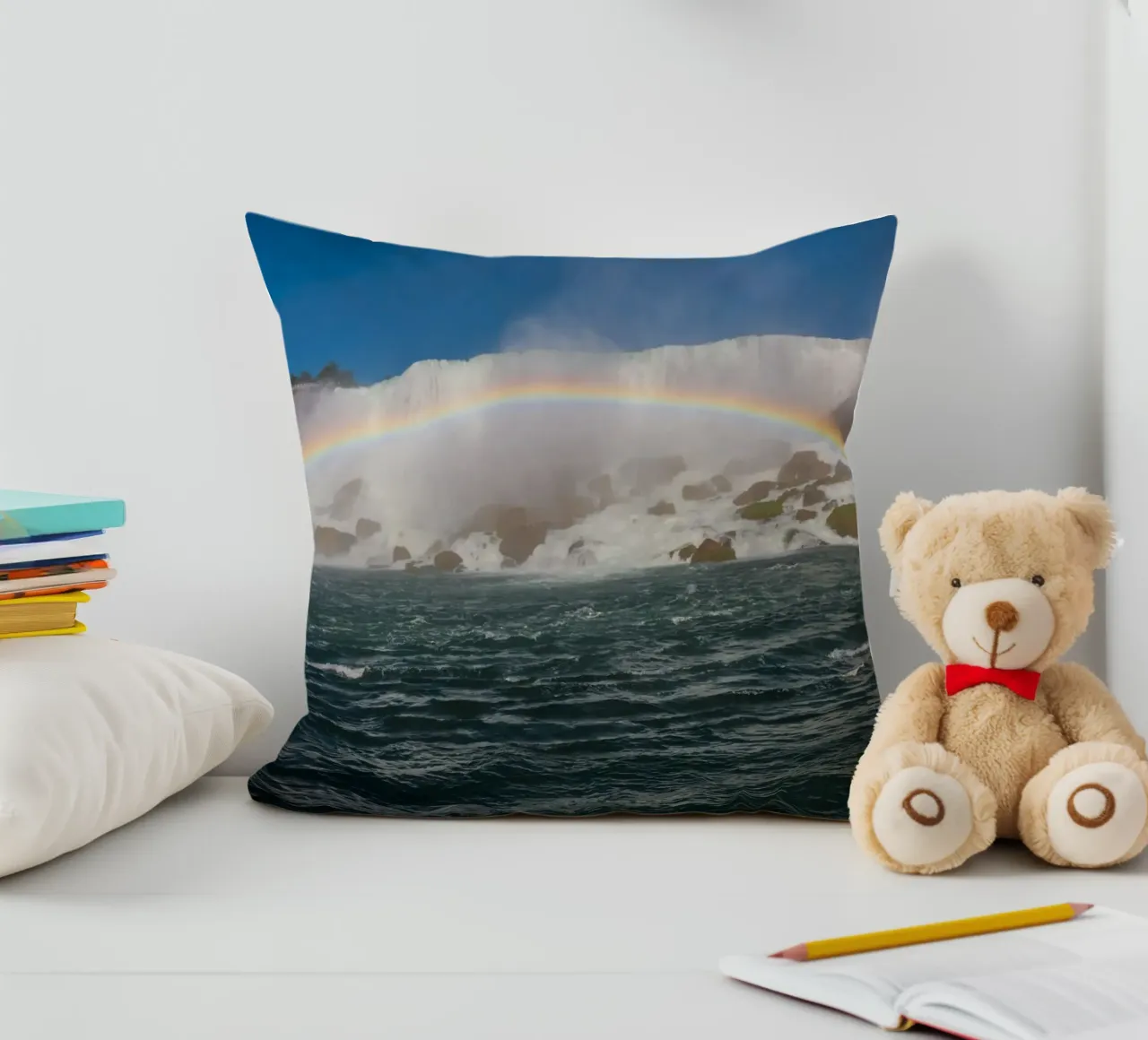 CASCATE DEL NIAGARA 01 cuscino da Tom Uhlenberg