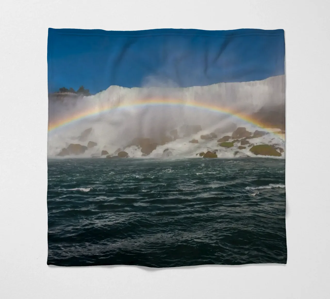 CASCATE DEL NIAGARA 01 coperta in pile da Tom Uhlenberg