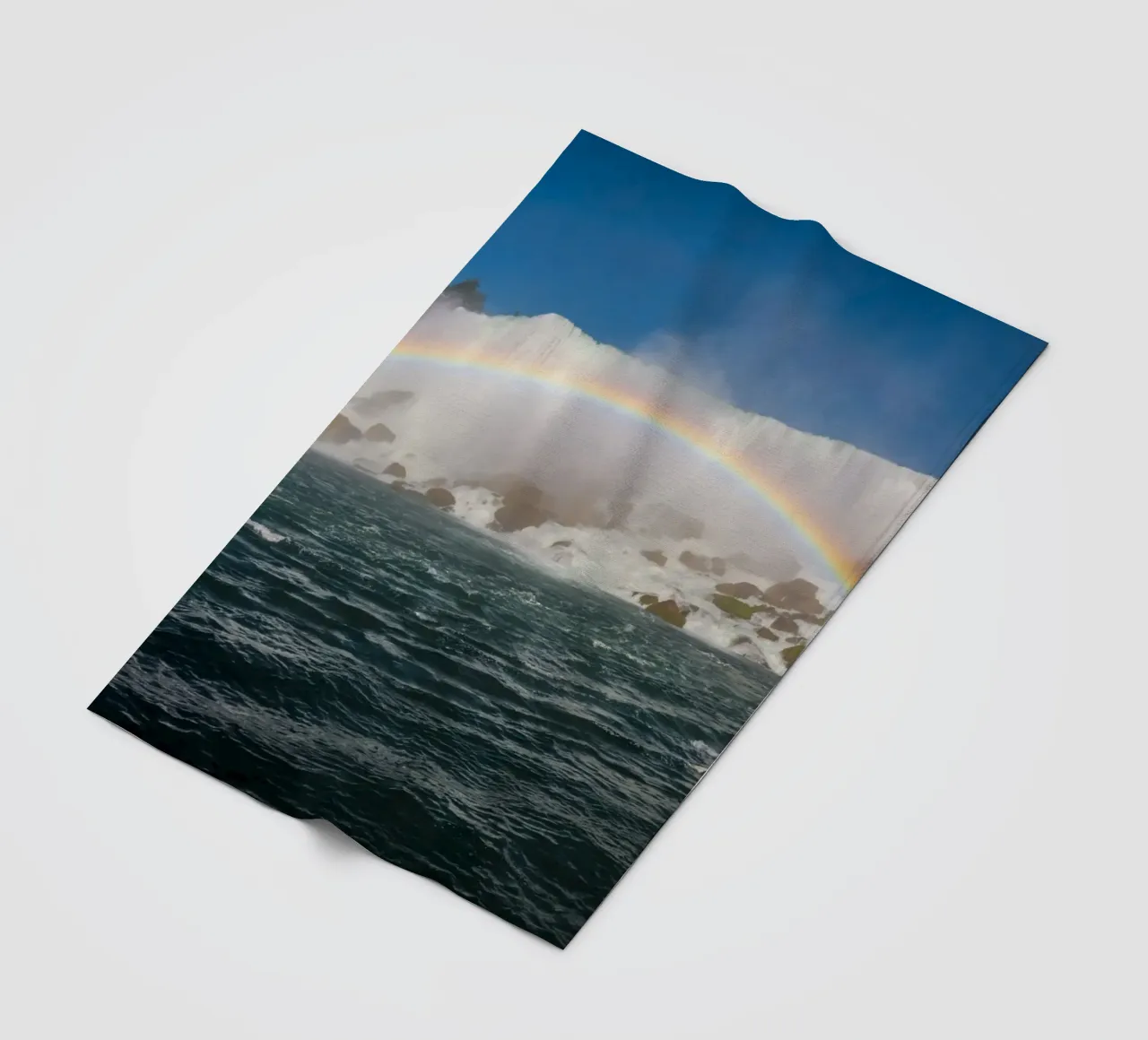 CASCATE DEL NIAGARA 01 coperta in pile da Tom Uhlenberg