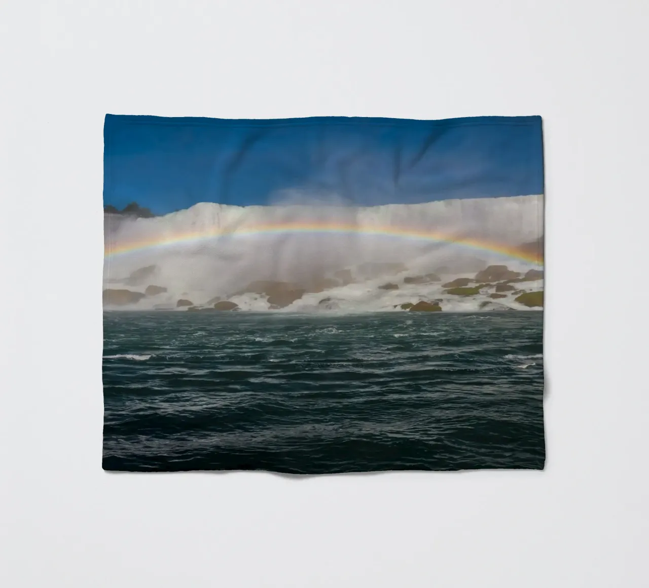 CASCATE DEL NIAGARA 01 coperta in pile da Tom Uhlenberg
