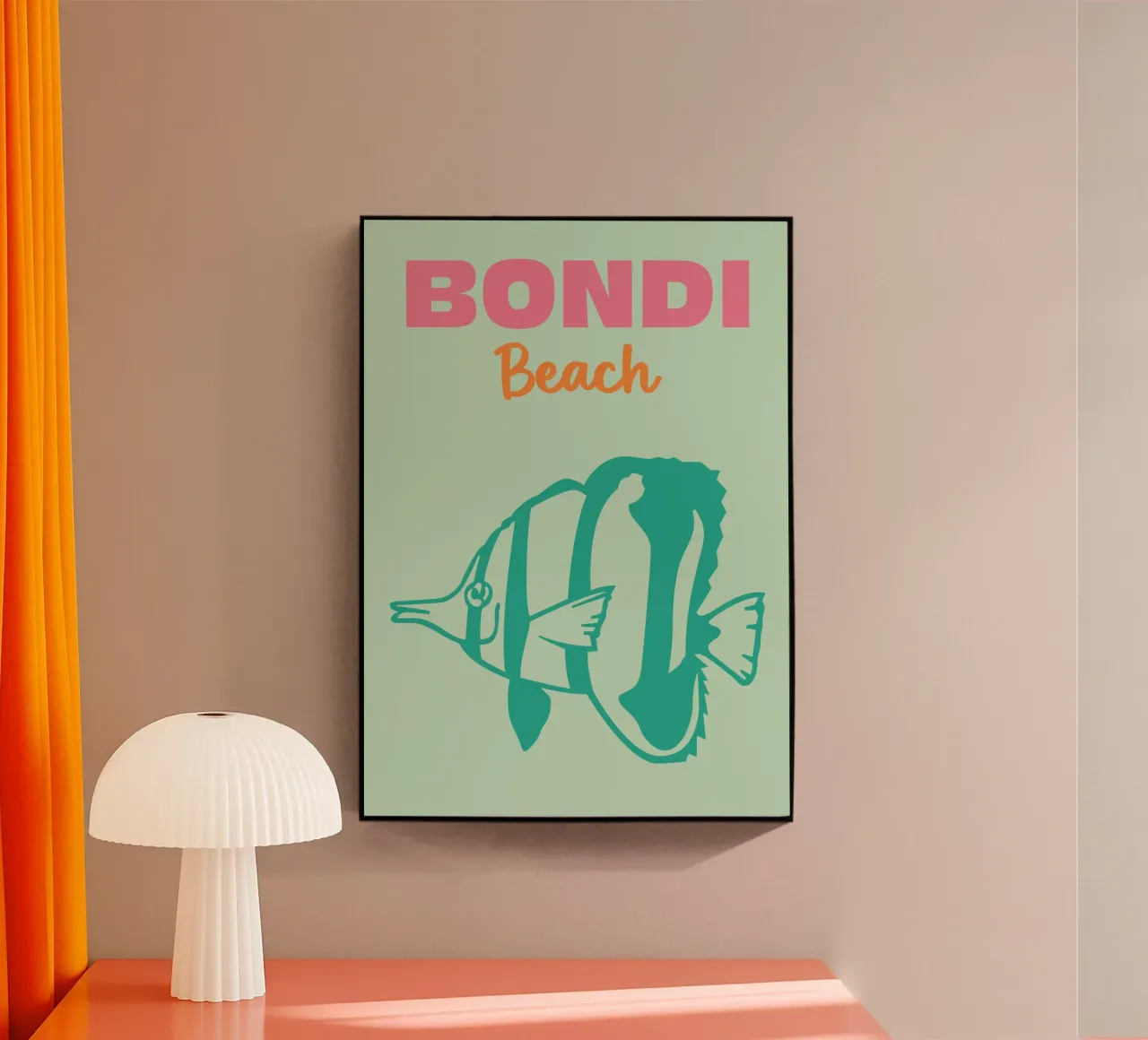 Bondi Beach plexiglass da Art Fart