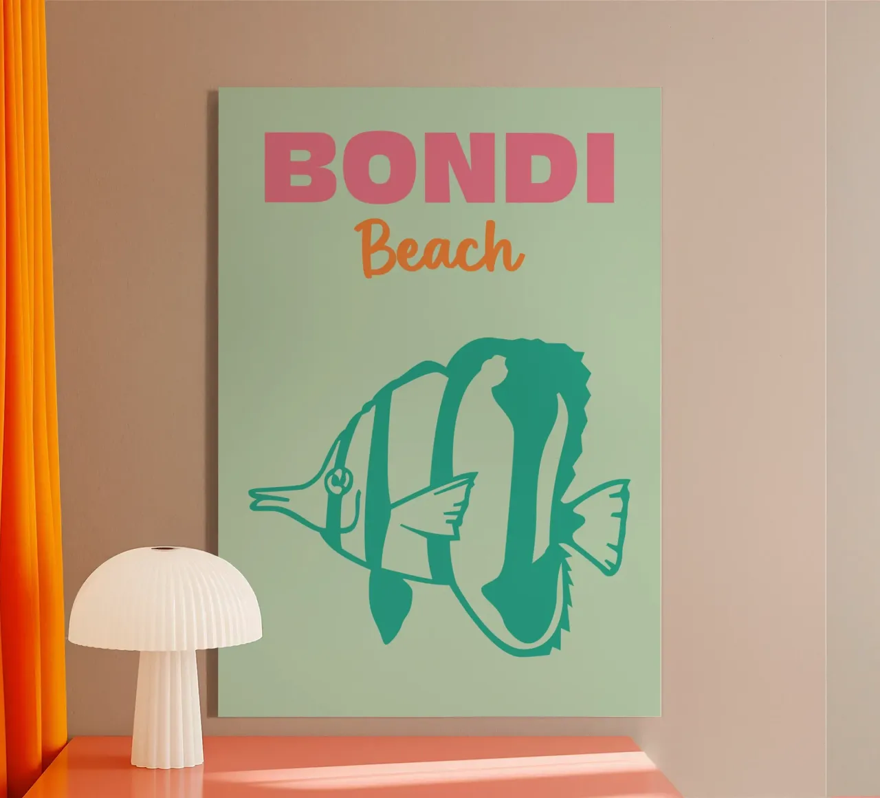 Bondi Beach plexiglass da Art Fart