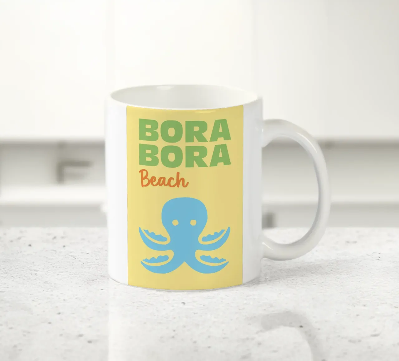 Bora Bora Beach tazza in ceramica da Art Fart