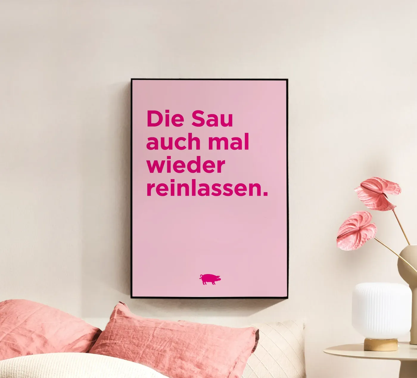 The sow Acryl-Glas von Art Fart