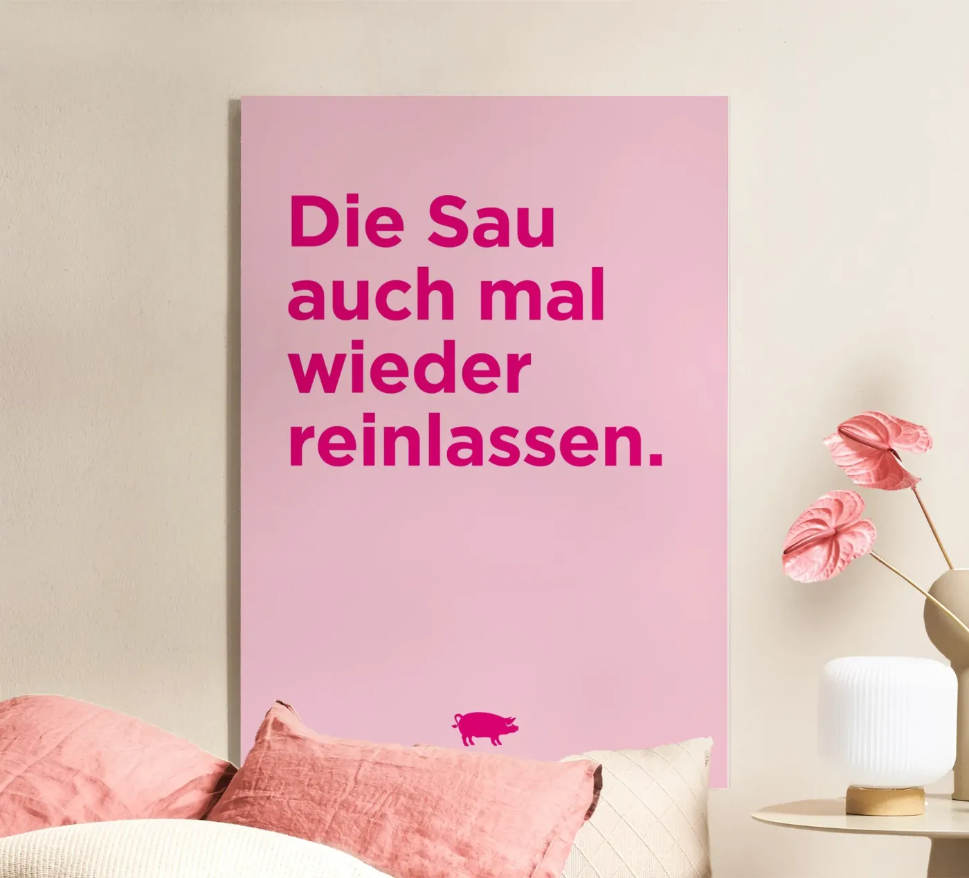 The sow Acryl-Glas von Art Fart