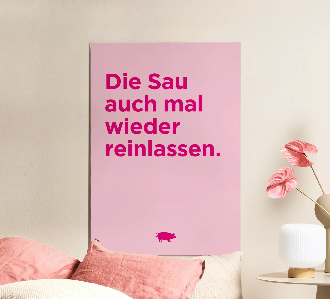 Die Sau Poster von Art Fart