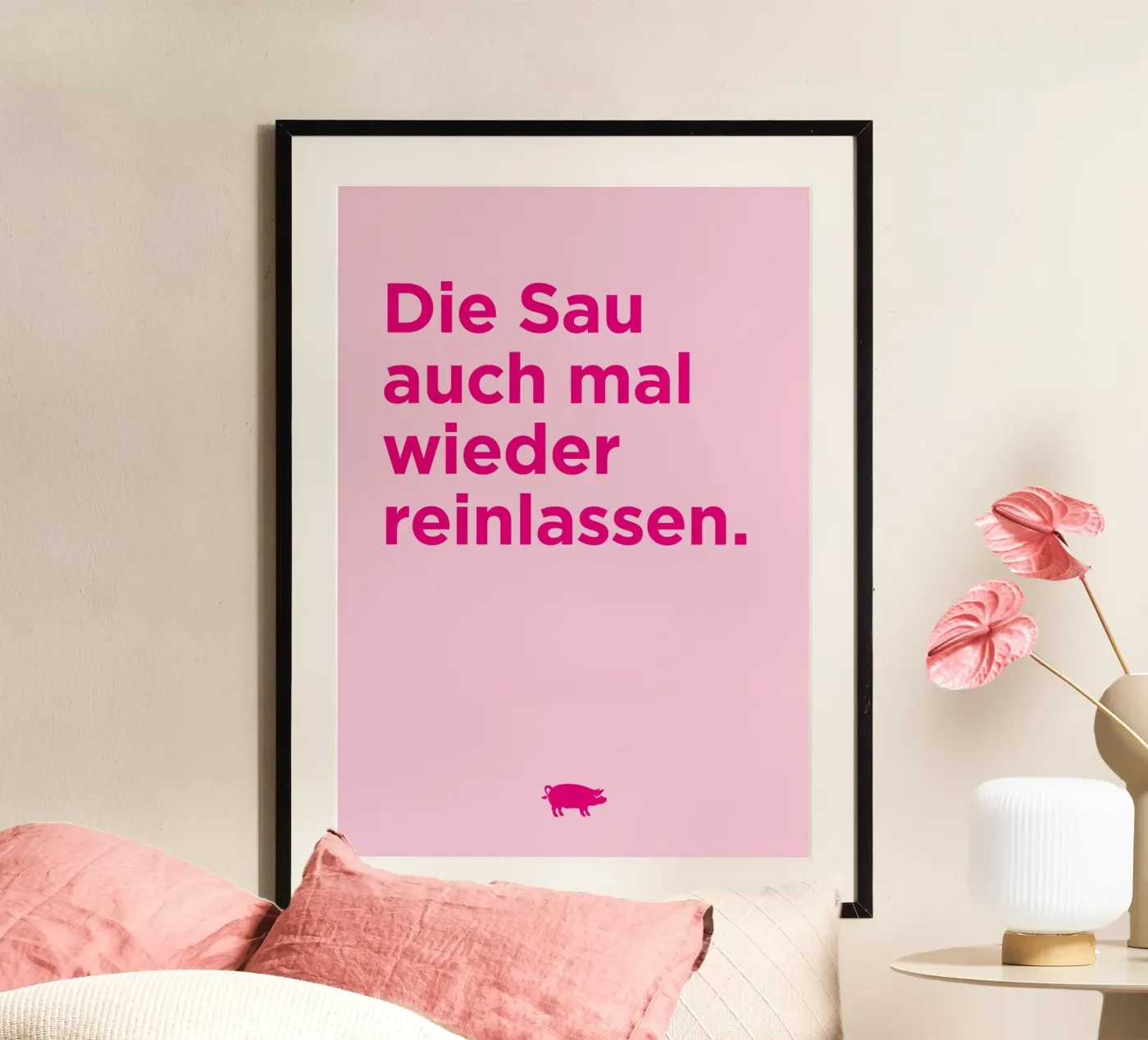 Die Sau Poster von Art Fart