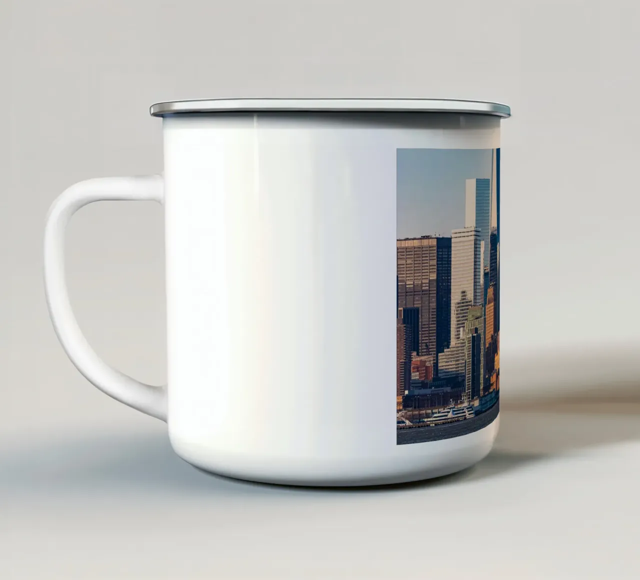 NEW YORK CITY 41 tazza in smalto da Tom Uhlenberg