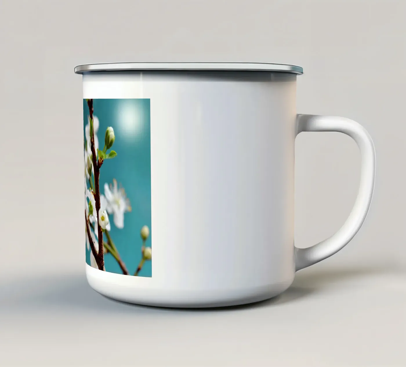 Spring enamel mug by Atteloi