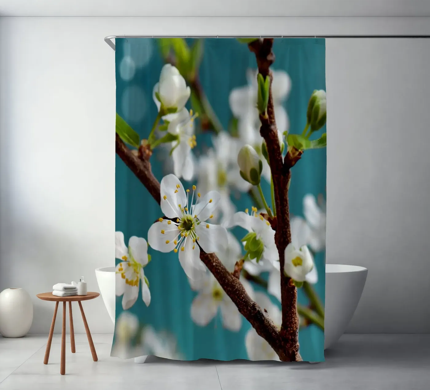 Spring Duschvorhang von Atteloi